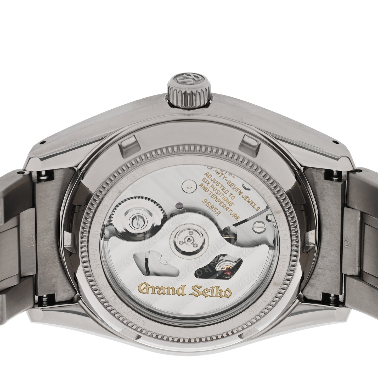 Titanium 38mm Heritage Collection Automatic Watch Green SBGH343