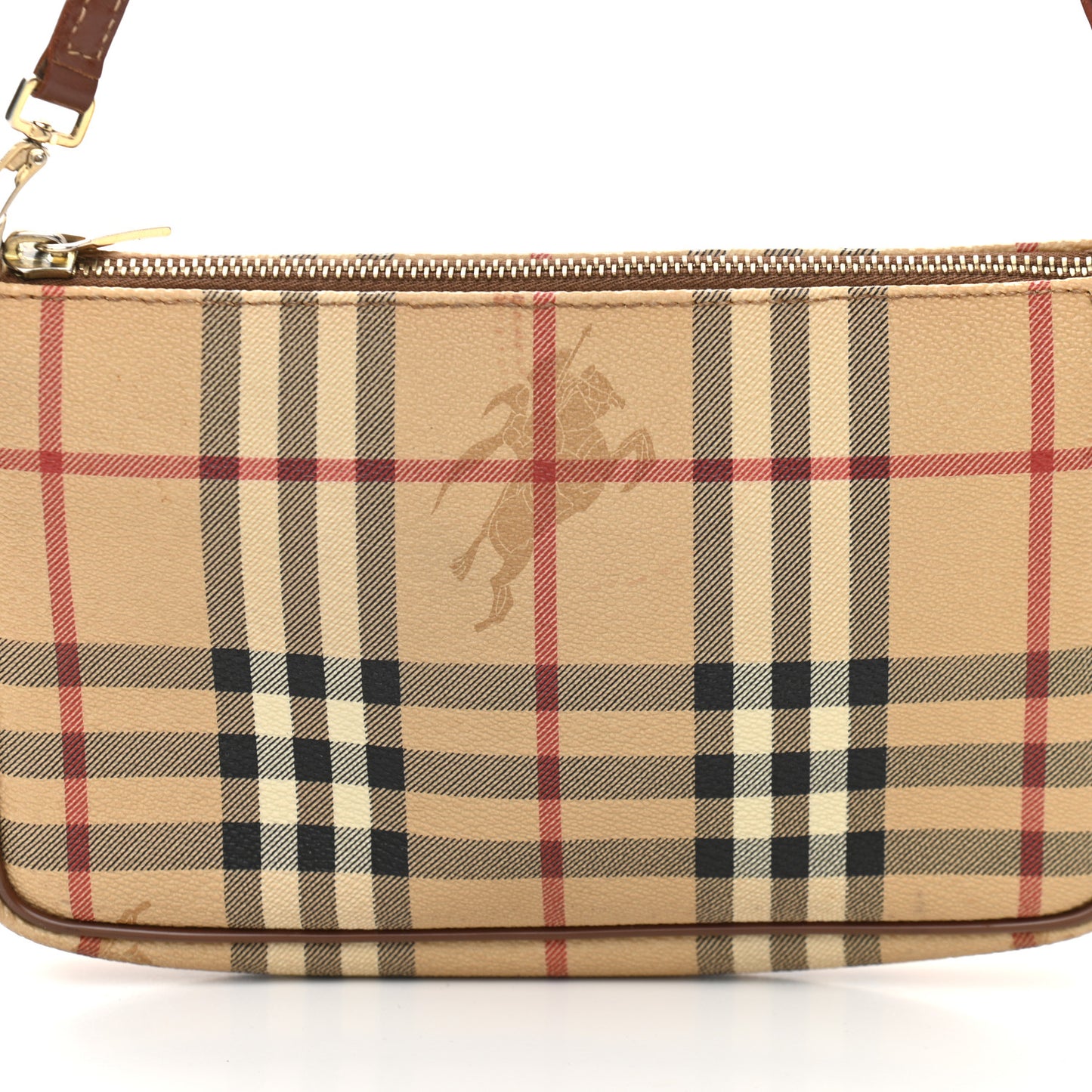 Haymarket Check Pochette Tan