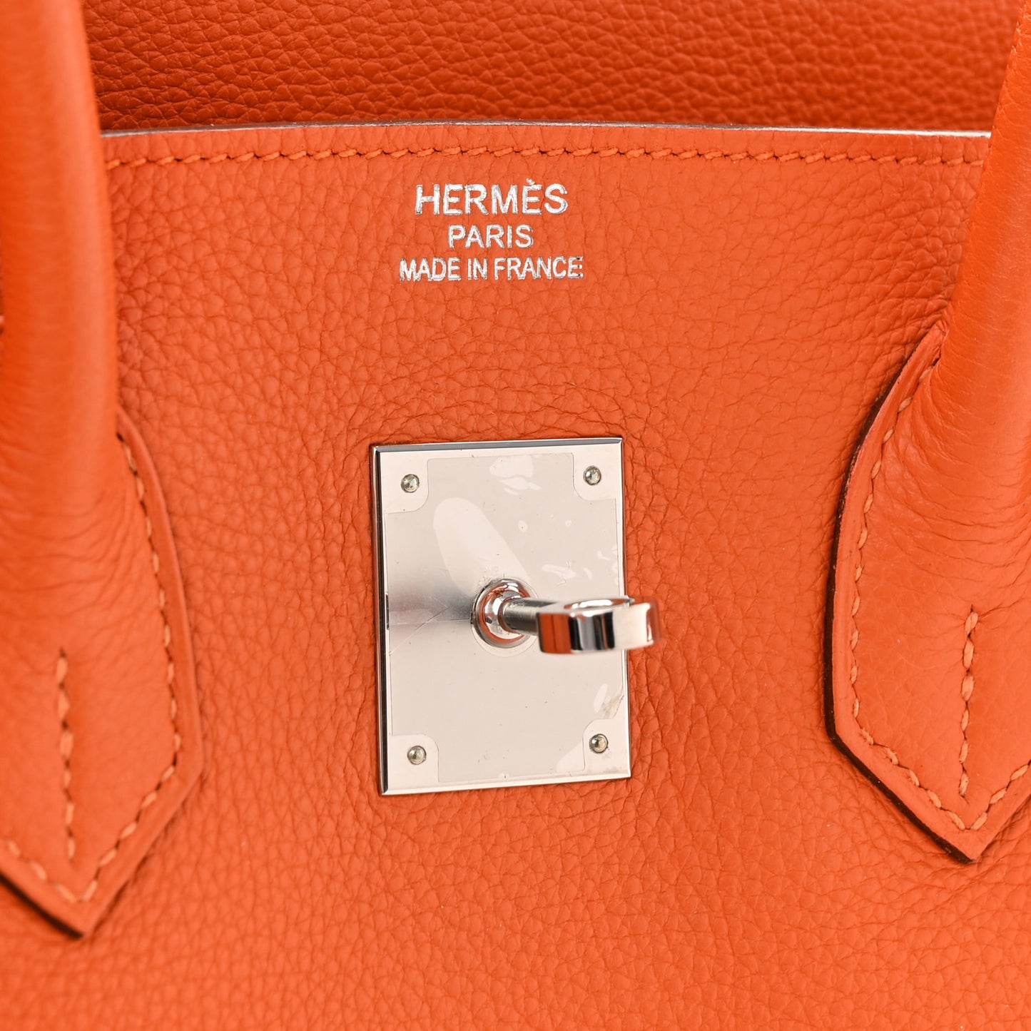 Togo Birkin 35 Orange