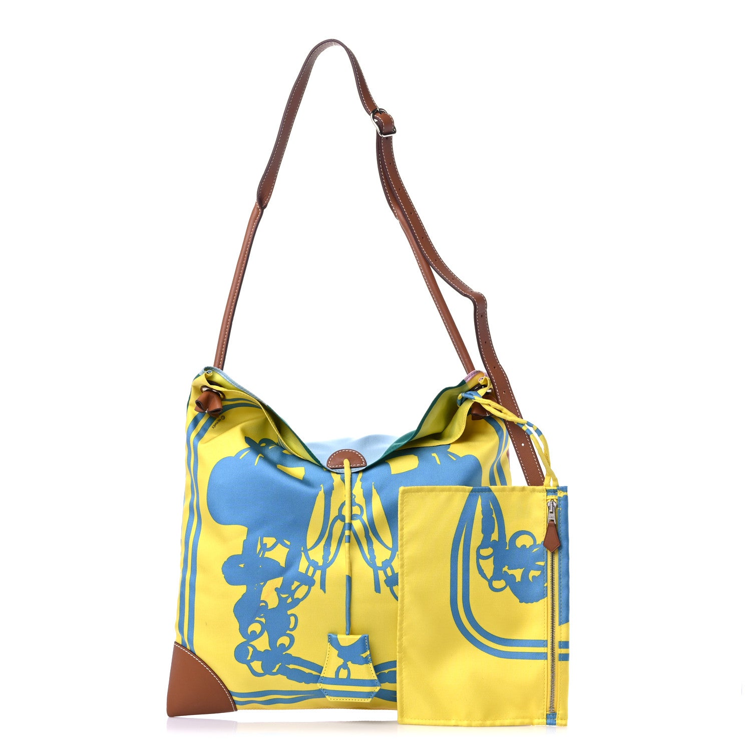 Handbag Hermes Silky City 33 Silkycity 33 Bag Orange Hermès 