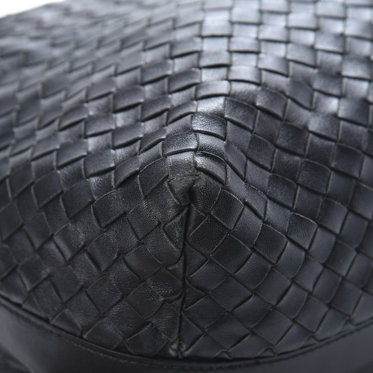 Nappa Intrecciato Hobo Black