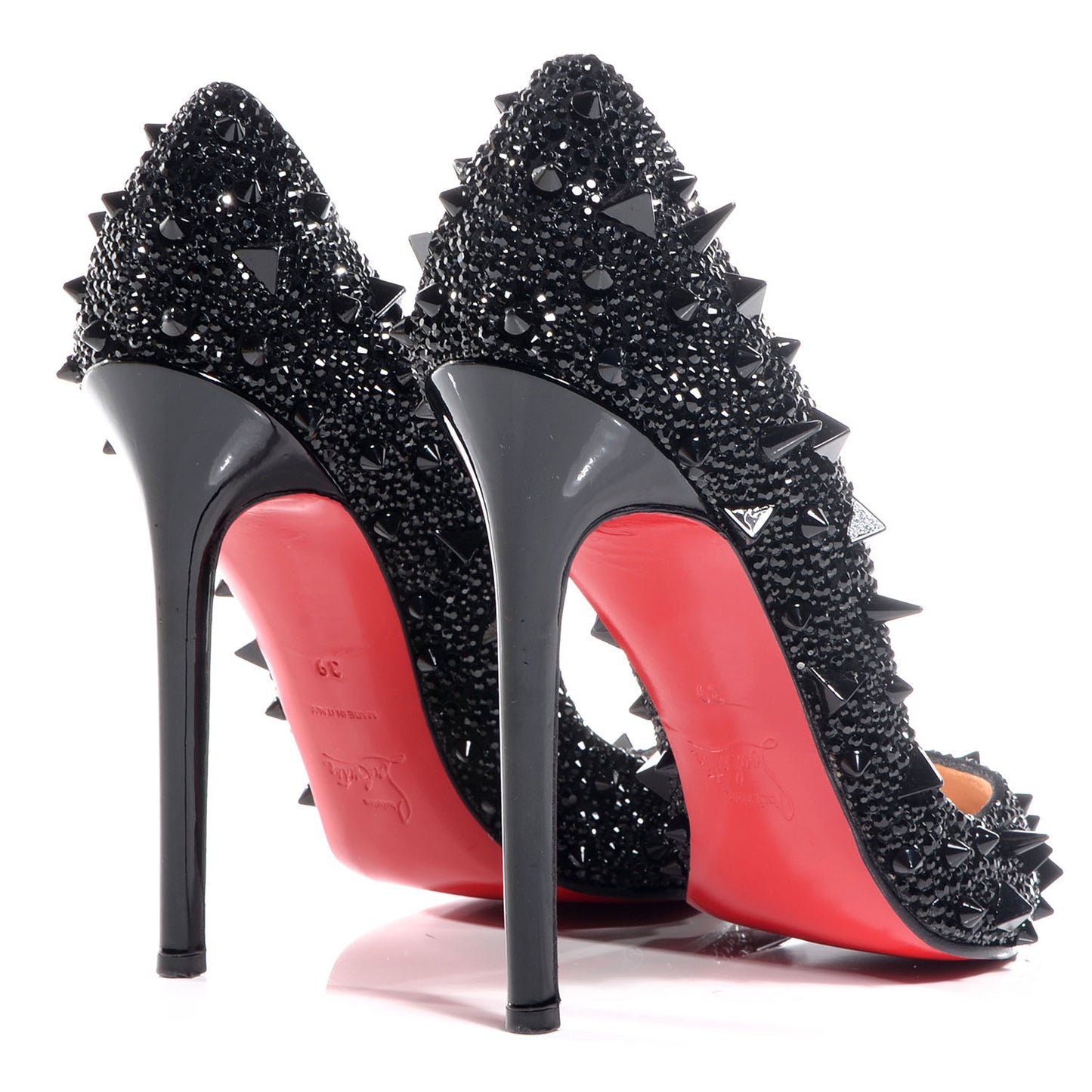 Pigalili Potpourri Strass 120 Pumps 39 Black