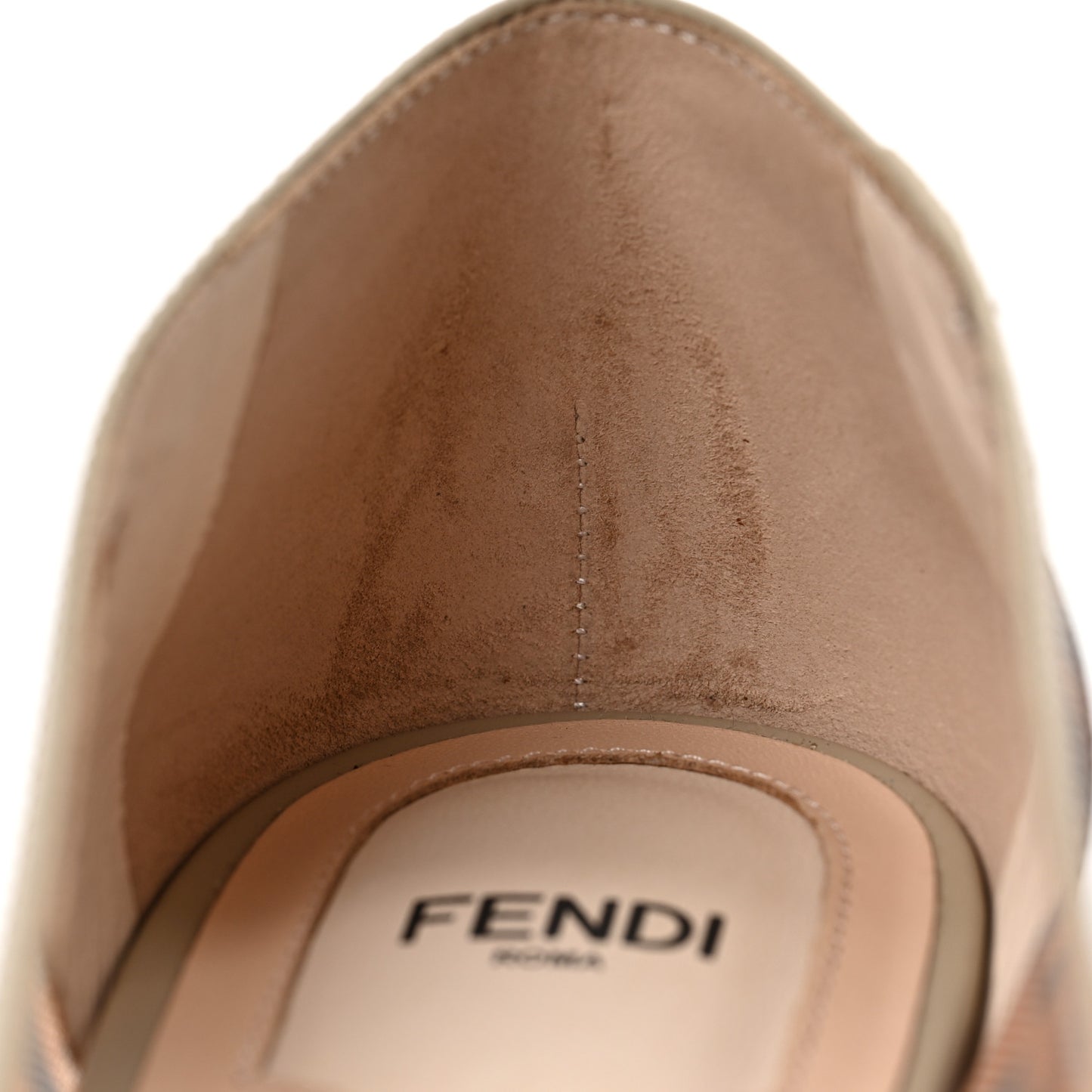 Mesh FF Skimmer Ballerina Flats 40 Tobacco Moro Black