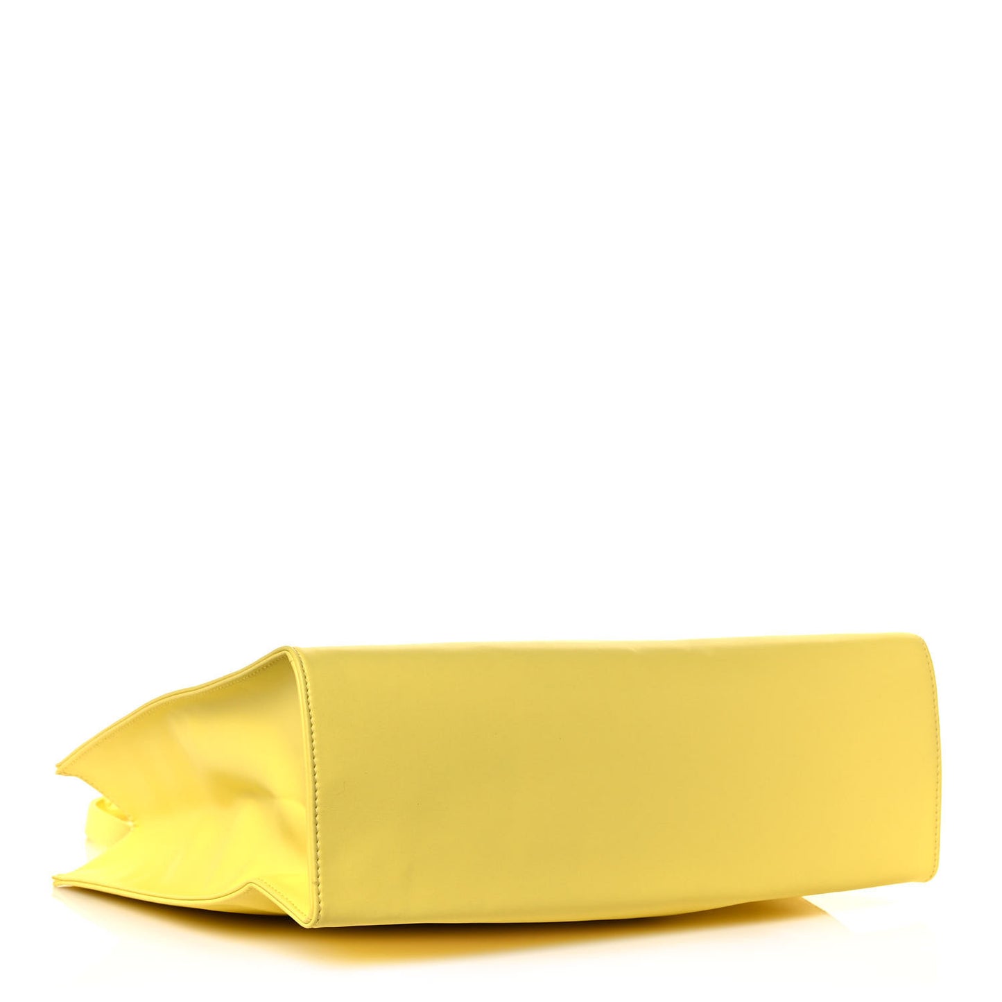 Vegan Leather Medium Shopping Bag Margarine