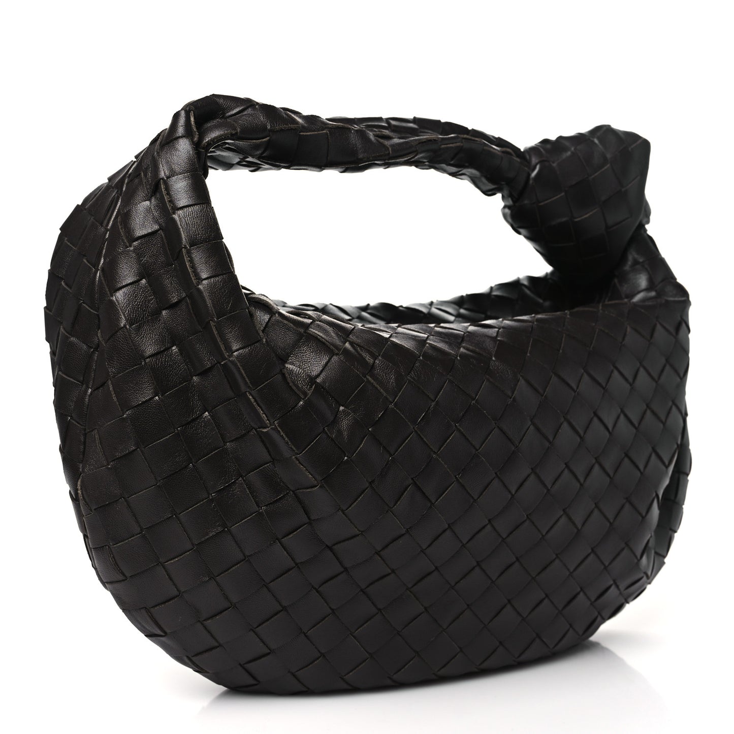 Nappa Intrecciato Teen Jodie Hobo Fondant