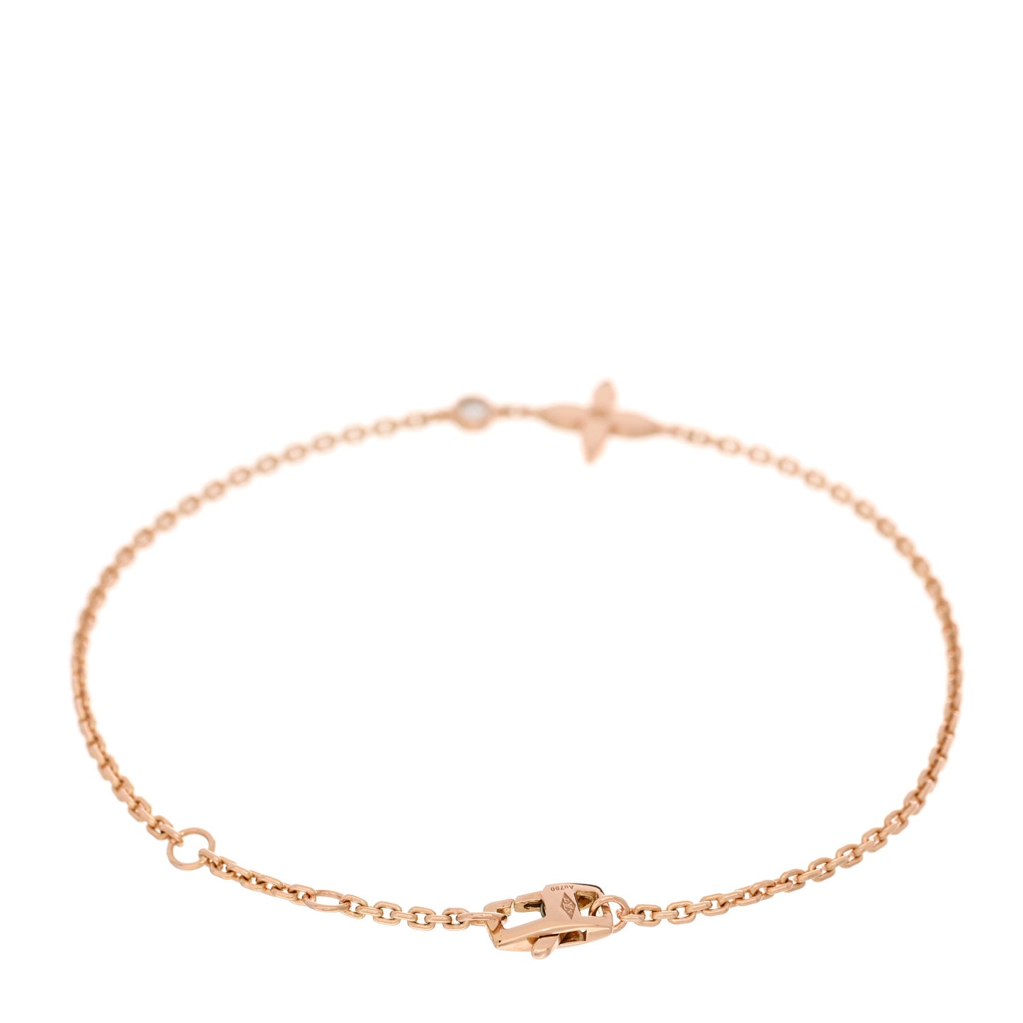 18K Pink Gold Diamond Idylle Blossom Bracelet