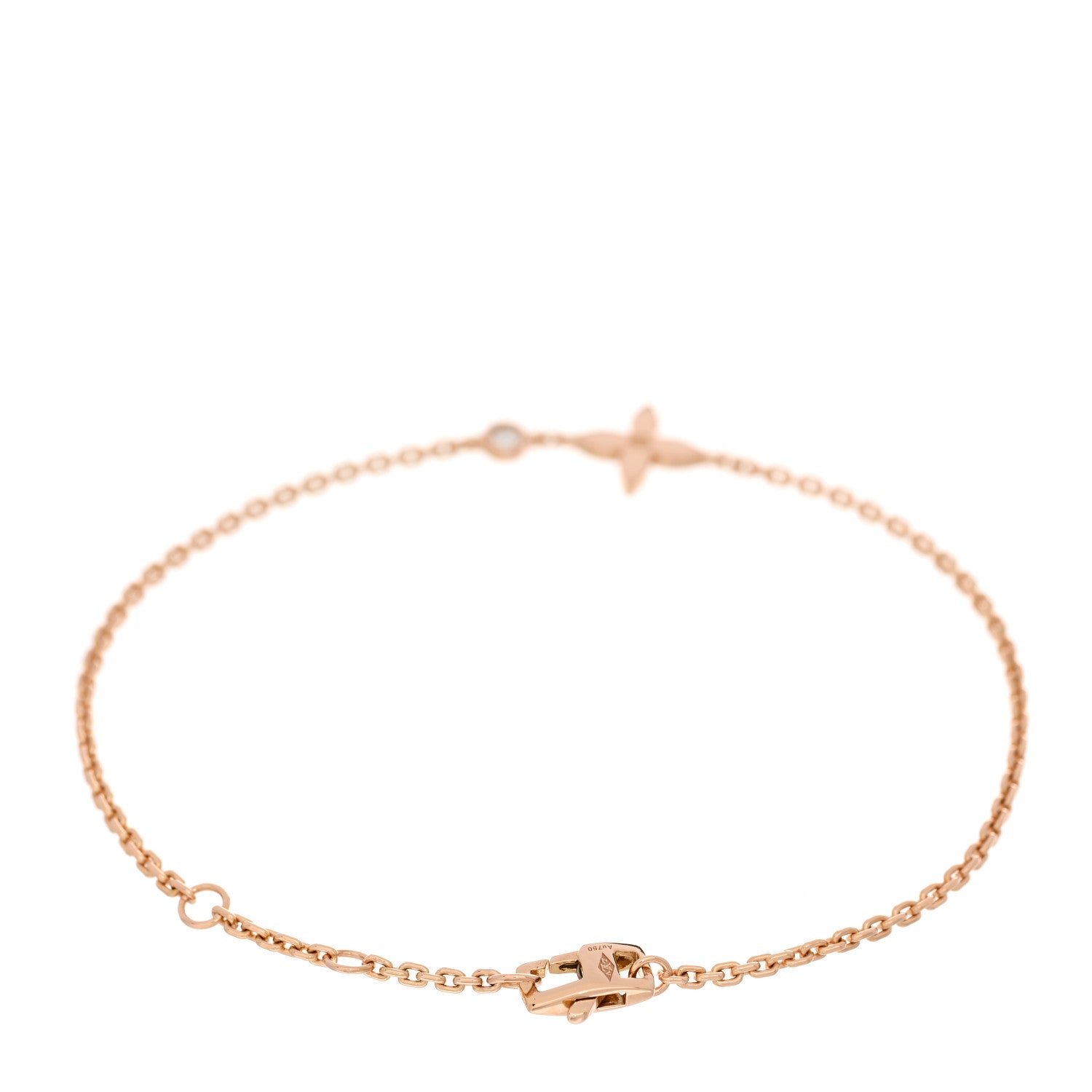 Louis Vuitton 18K Pink Gold Diamond Idylle Blossom Bracelet 2 of 3