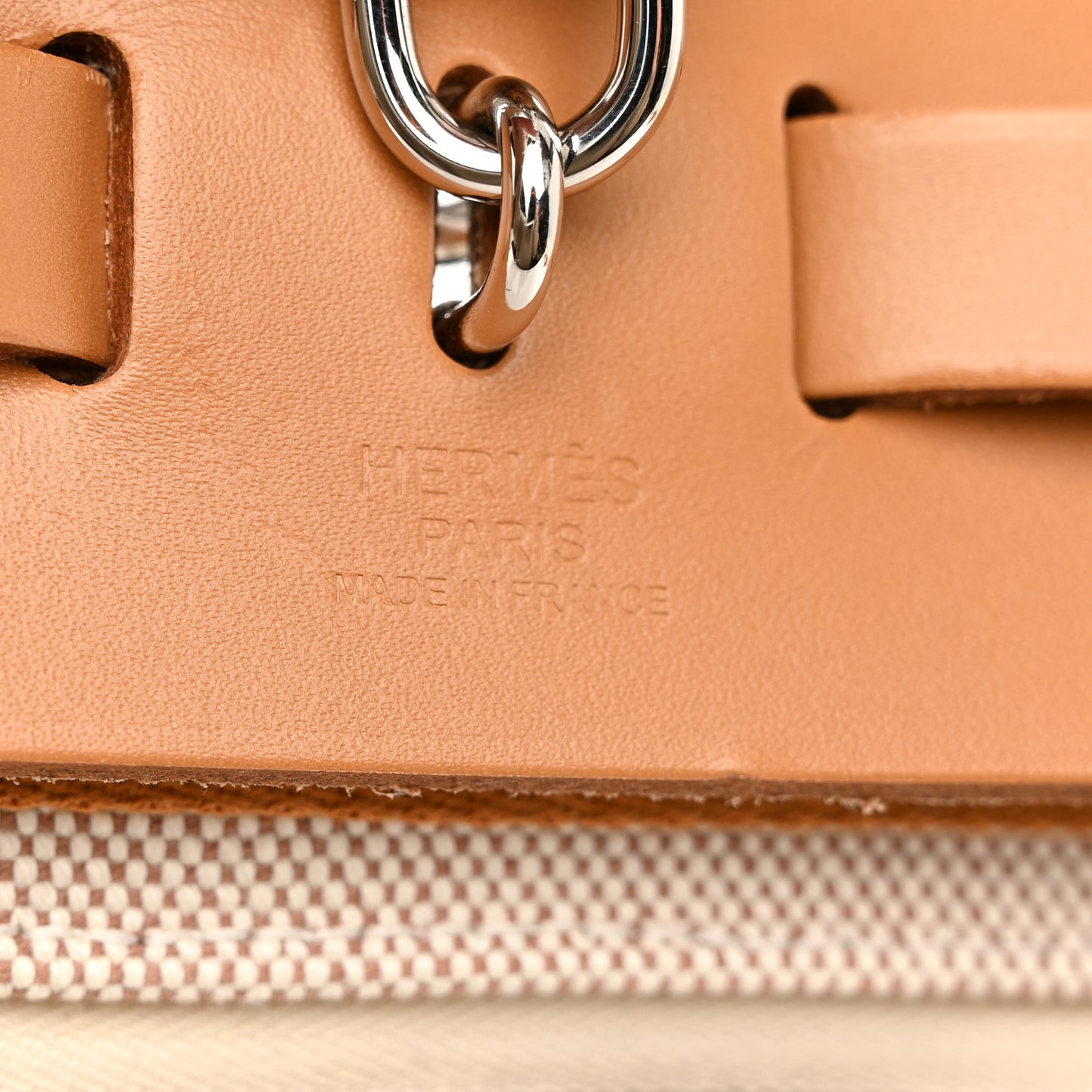Vache Hunter Criss Viking Herbag Zip Retourne 31 PM Ecru Beige Naturel