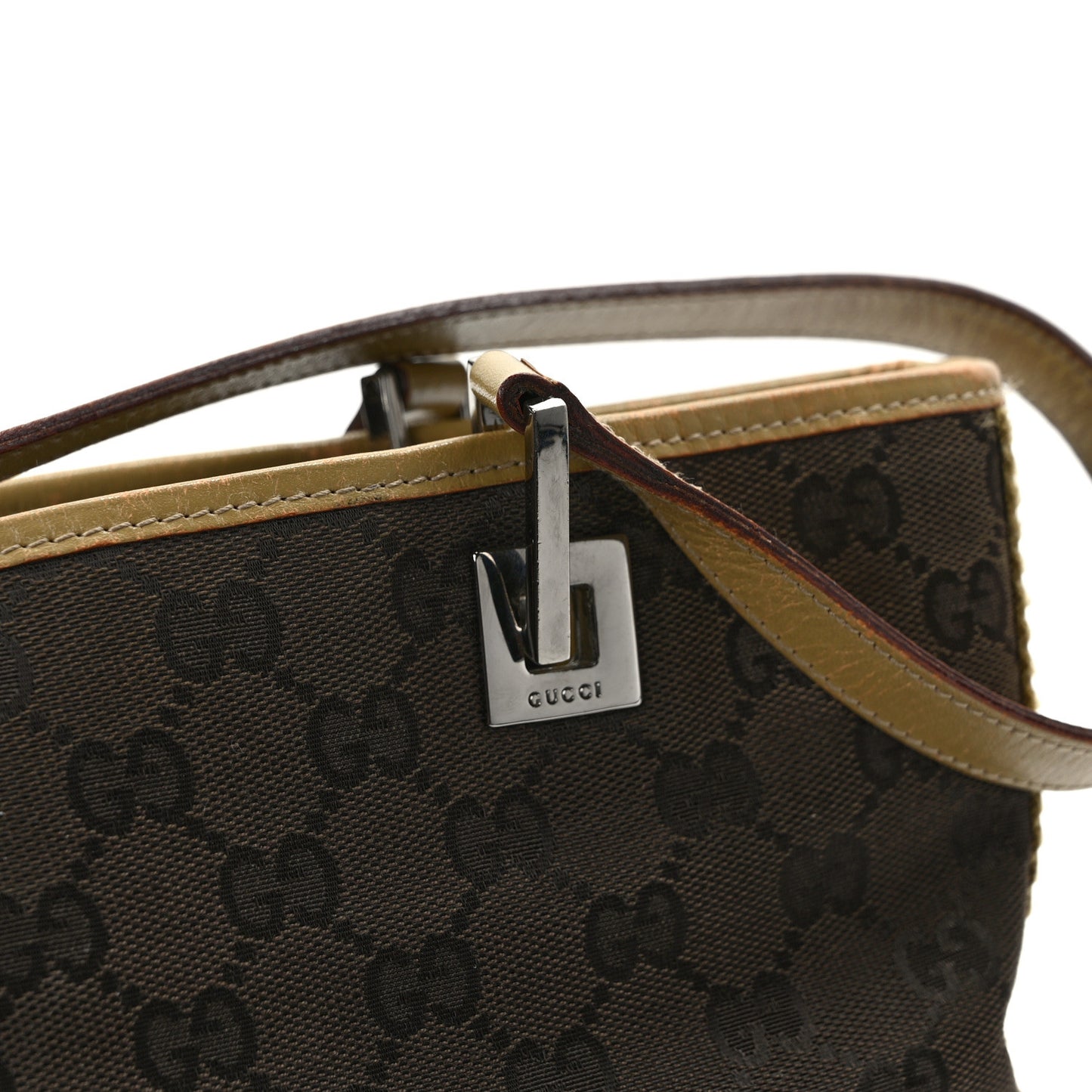 Monogram Bucket Tote Brown