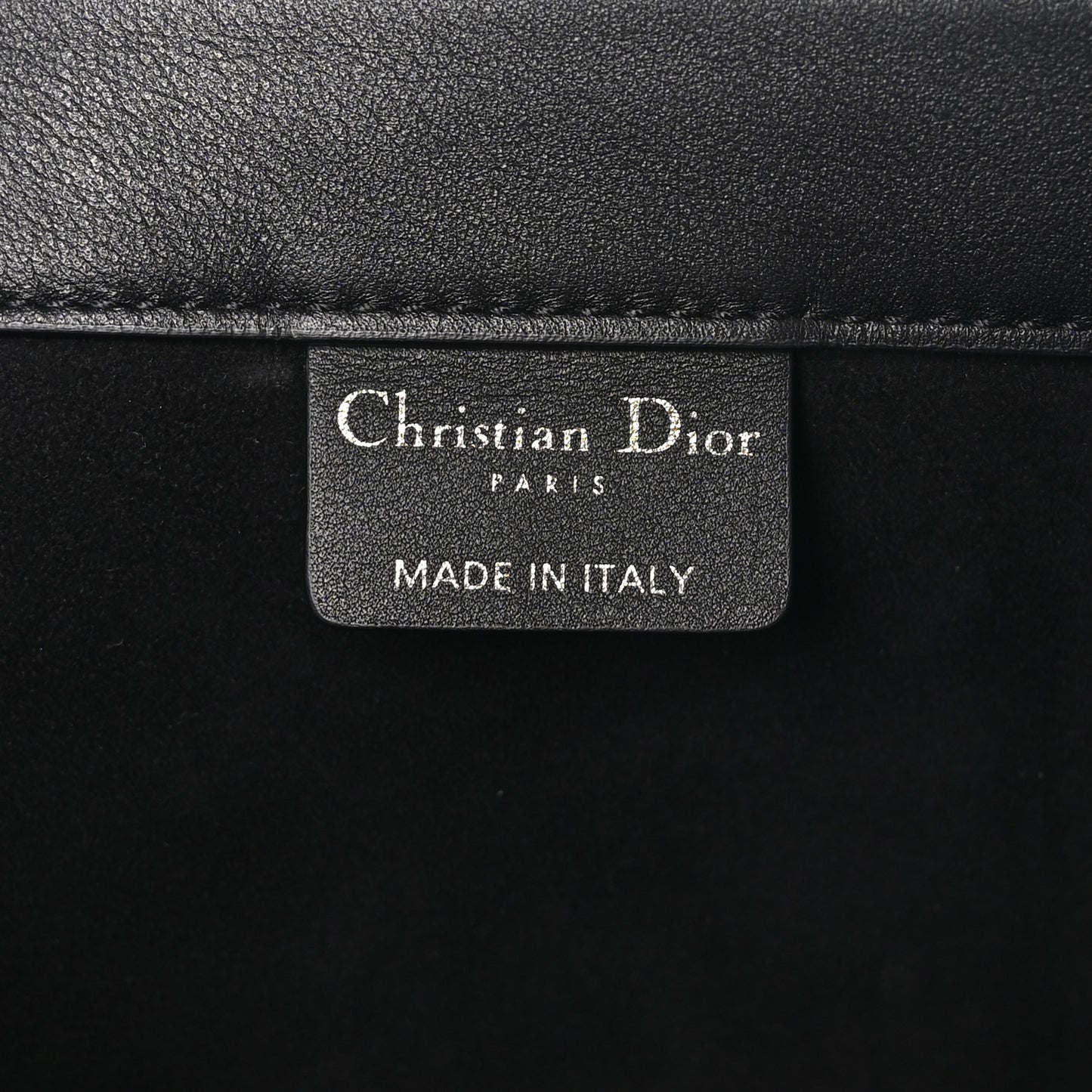 Calfskin Embossed Medium Book Tote Black
