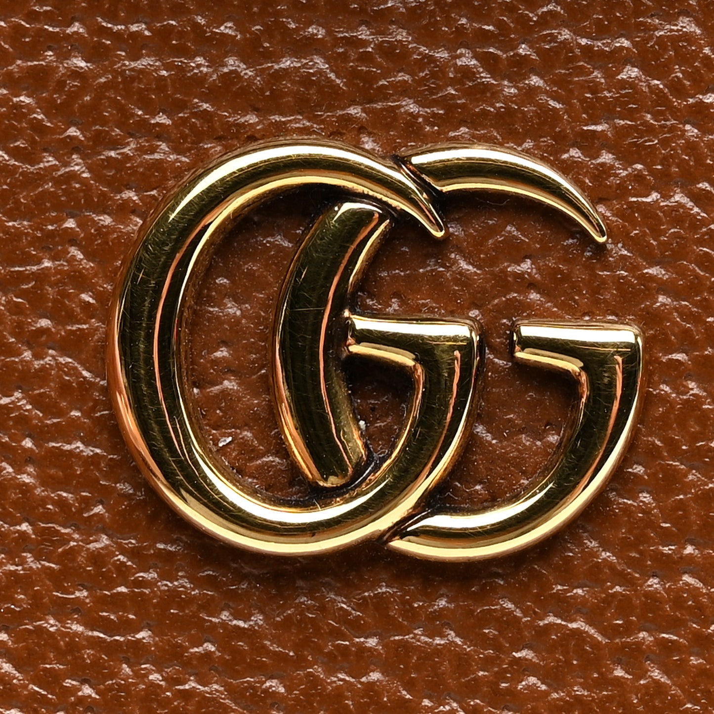 Wonka Grain Calfskin Diana Zip Around Continental Wallet Cuir