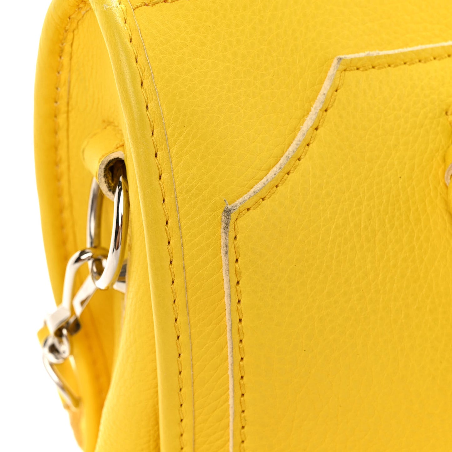 Vibrato Calfskin Classic Silver Hardware City Jaune Soleil