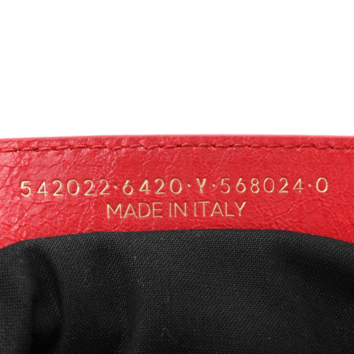 Agneau Giant 12 Gold Hardware S City Rouge Cardinal