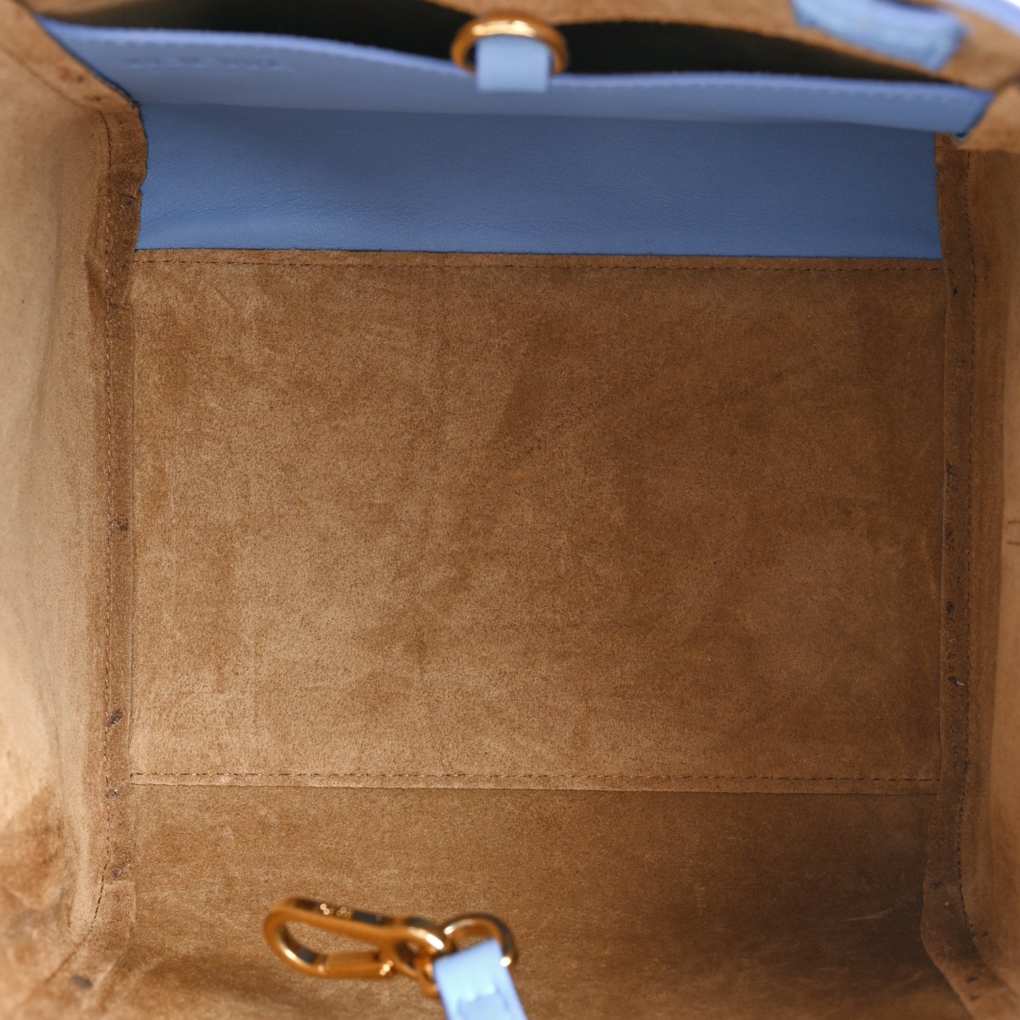 Calfskin Small Hammock Nugget Shoulder Bag Celestine Blue