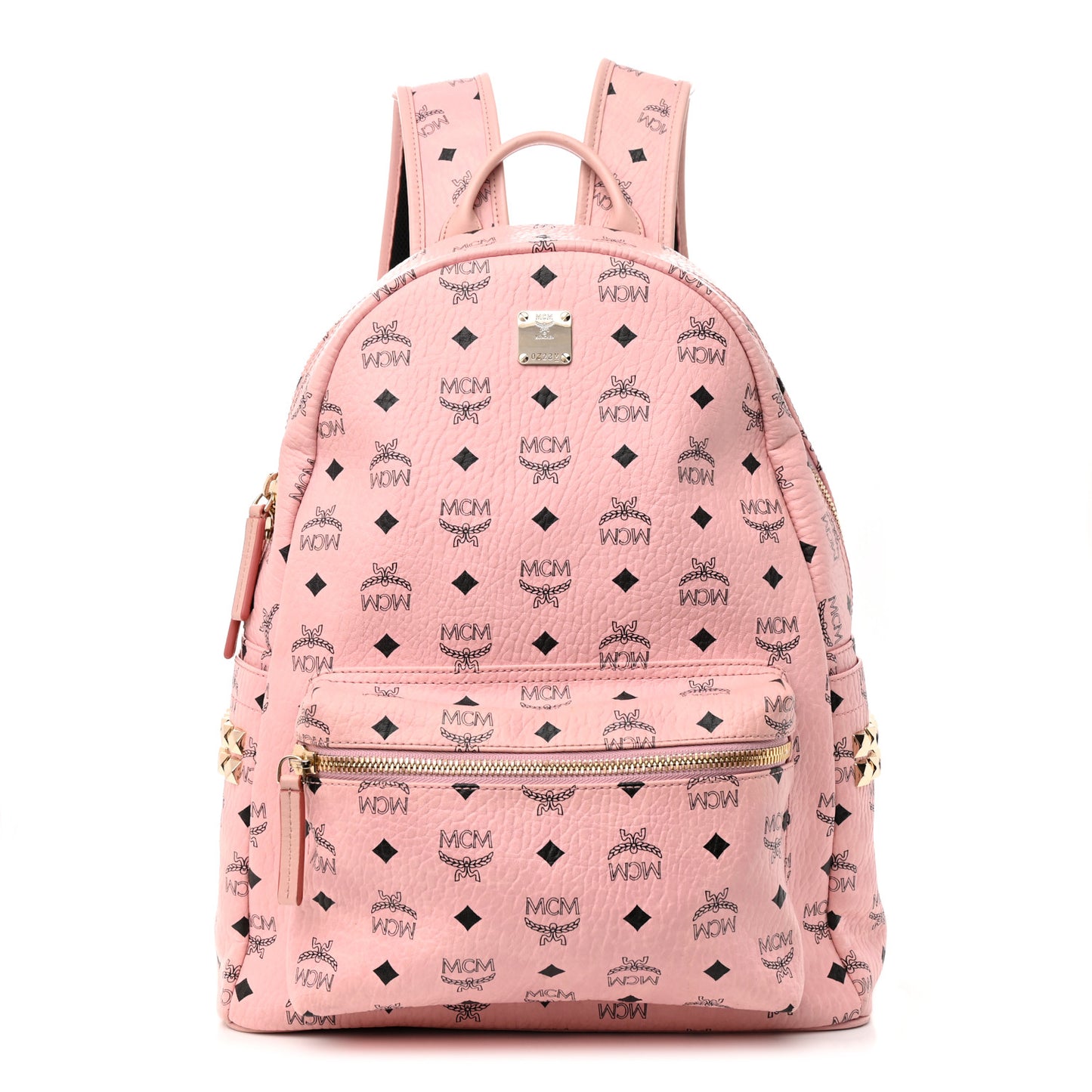 Visetos Medium Side Studs Stark Backpack Soft Pink