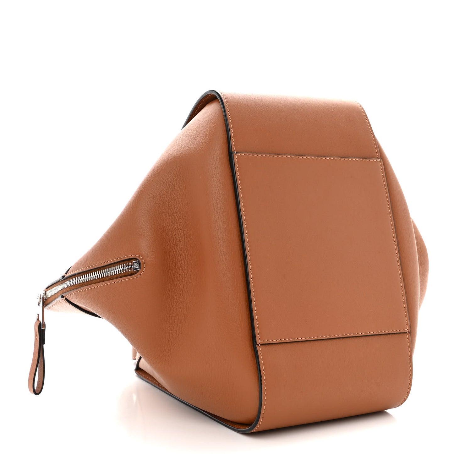 Calfskin Small Hammock Shoulder Bag Tan
