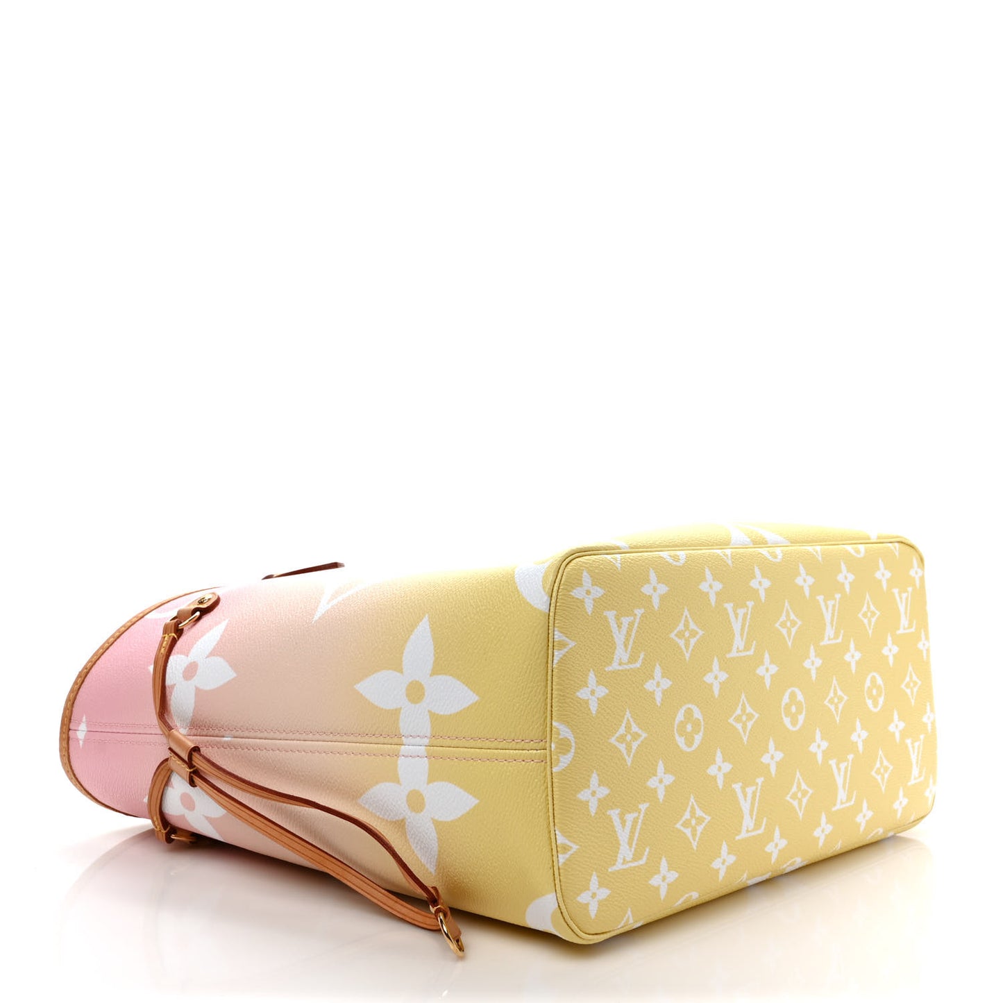Monogram Giant By The Pool Neverfull MM Light Pink