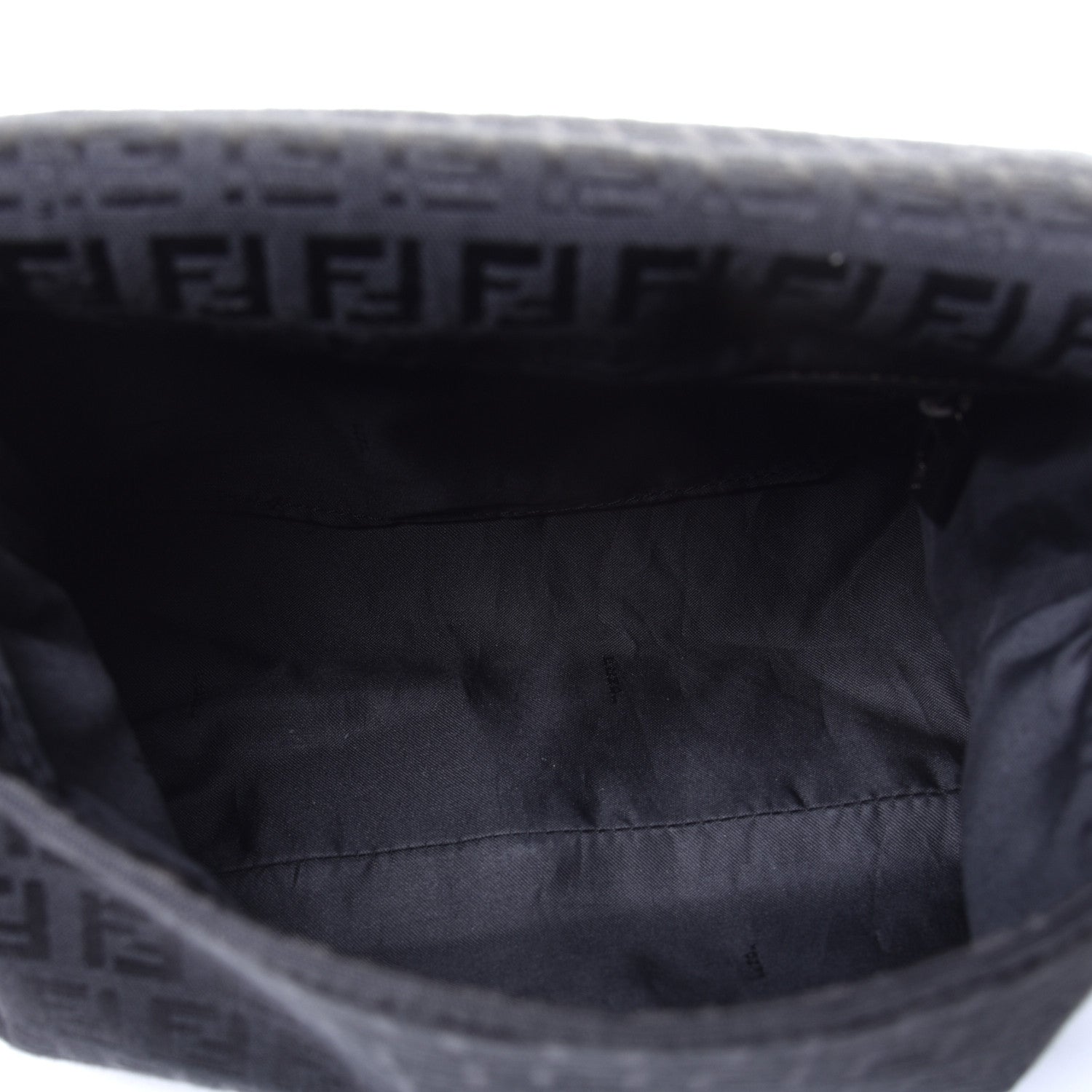 Fendi Zucchino Mama Baguette Black 5 of 8