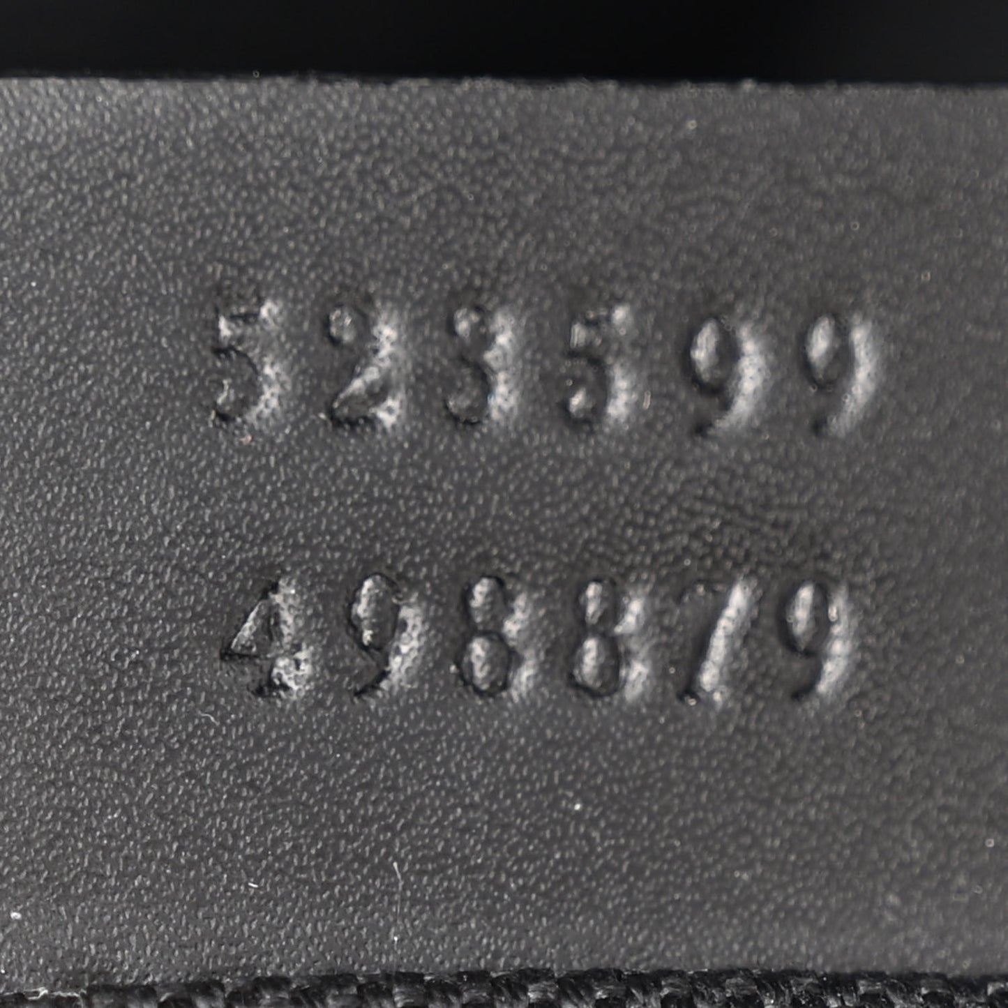 GG Supreme Monogram Web Small Flat Messenger Bag Black Grey