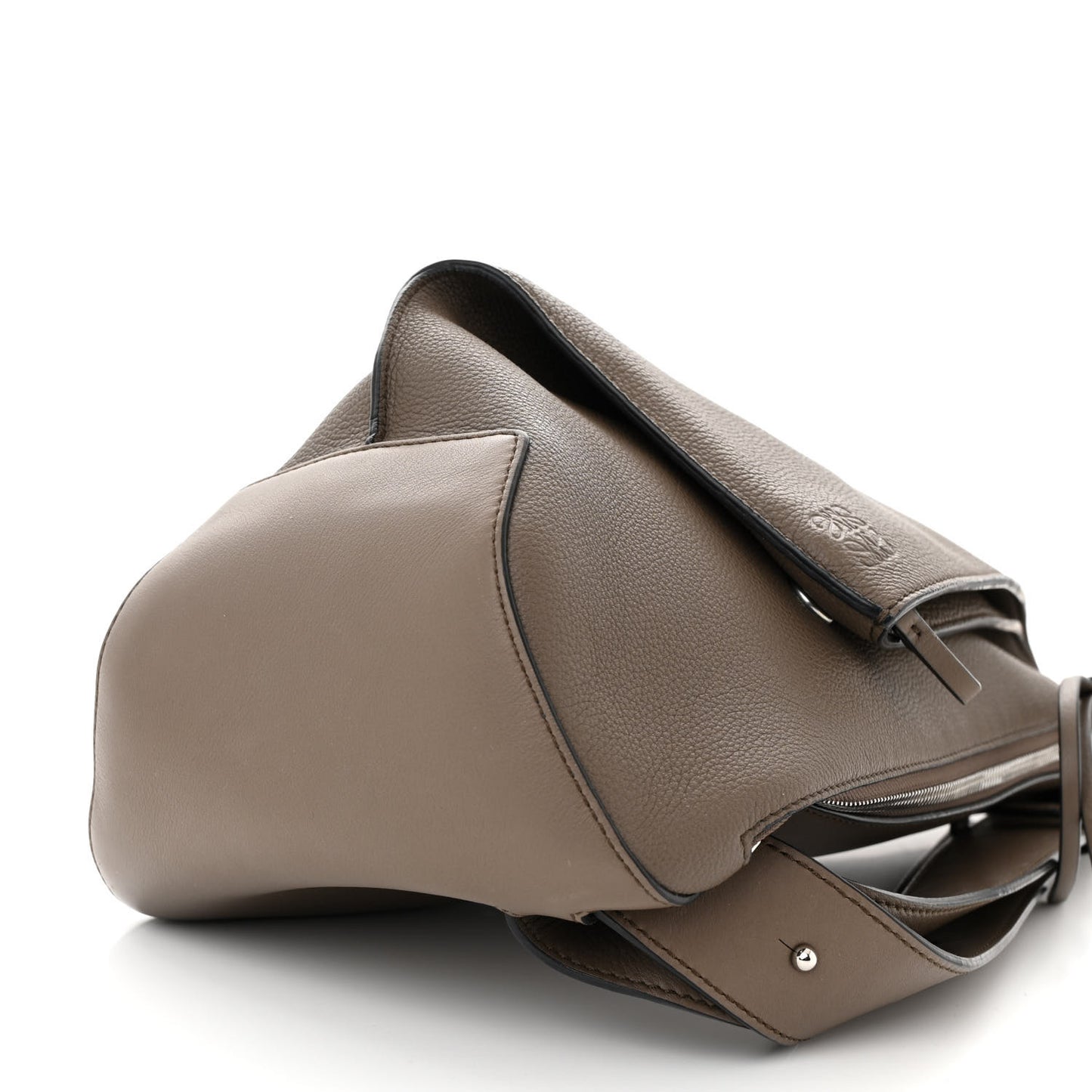 Soft Grained Calfskin Anton Sling Taupe