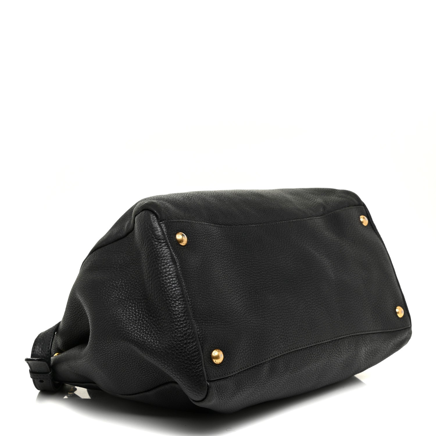 Prada Vitello Daino Shopping Satchel Black 4 of 18