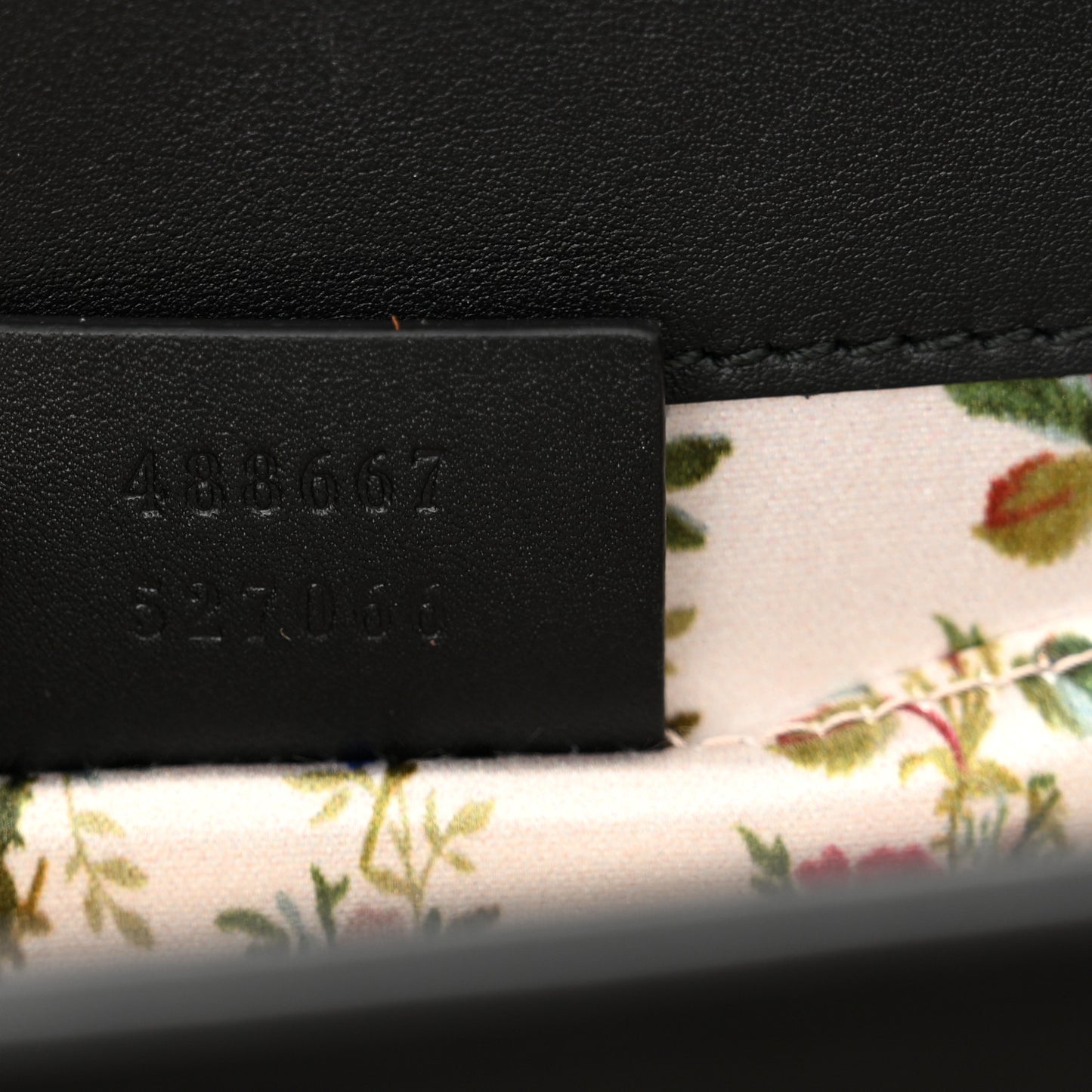 Calfskin Bamboo Mini Thiara Top Handle Bag Black