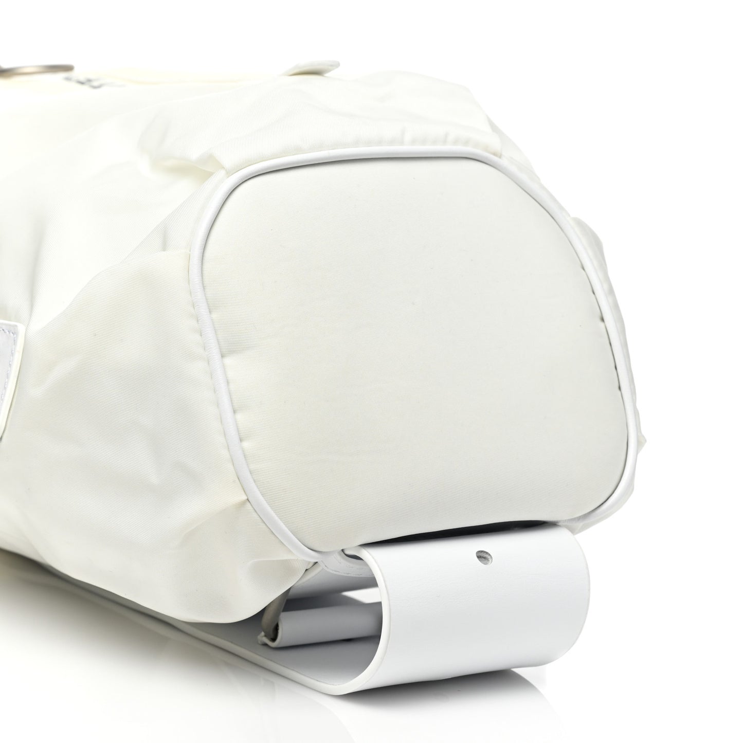 Nylon Convertible Bum Bag Bag White