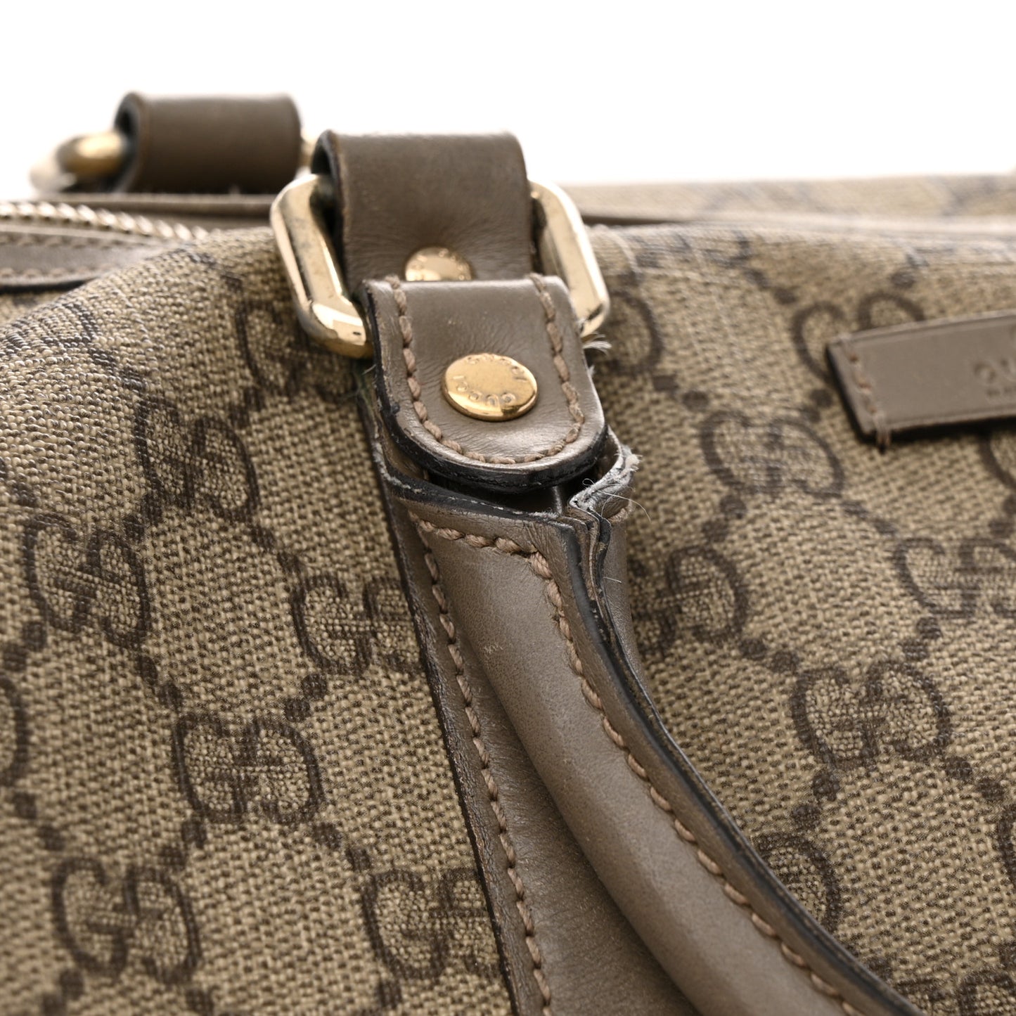 GG Plus Monogram Medium Joy Boston Grey