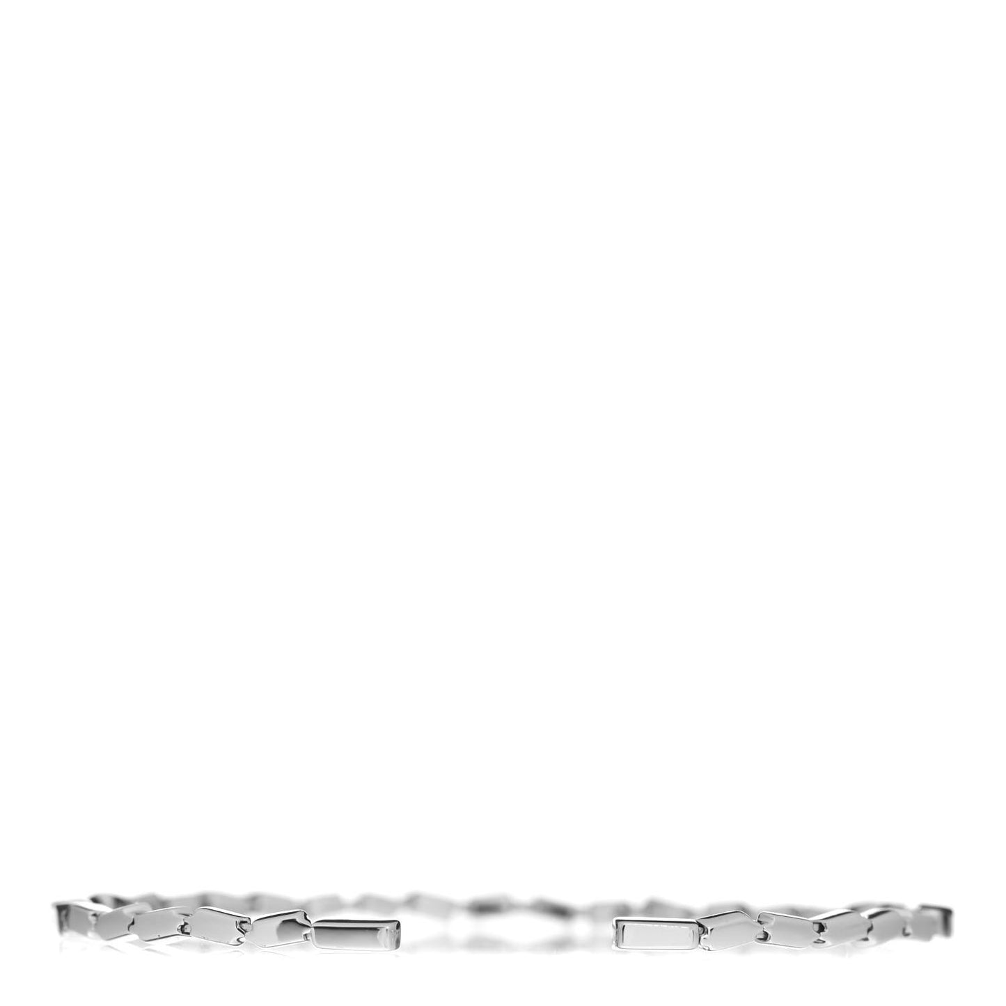 18K White Gold Diamond Fireworks Cuff Bracelet