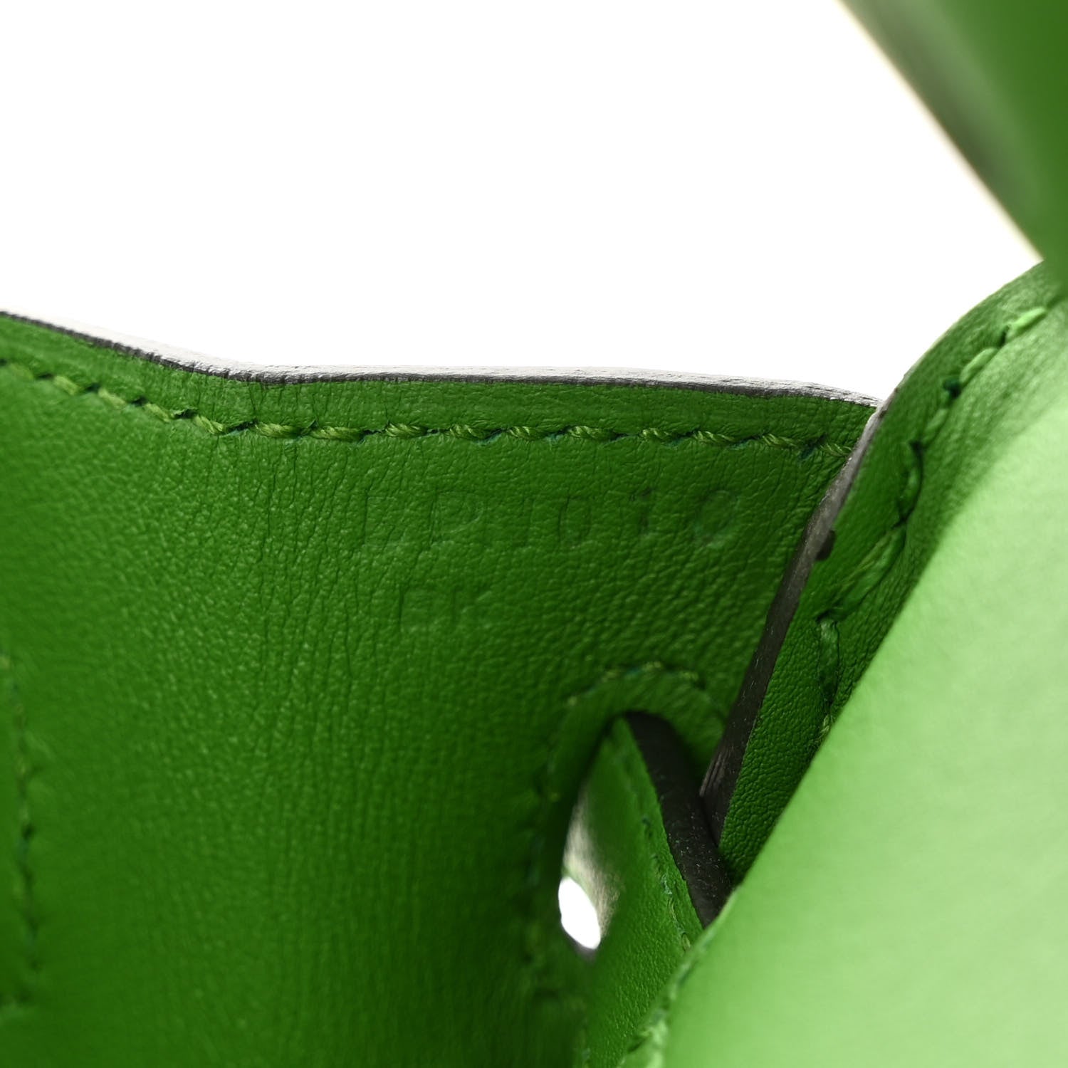 Hermes Swift Birkin 25 Vert Yucca 8 of 14