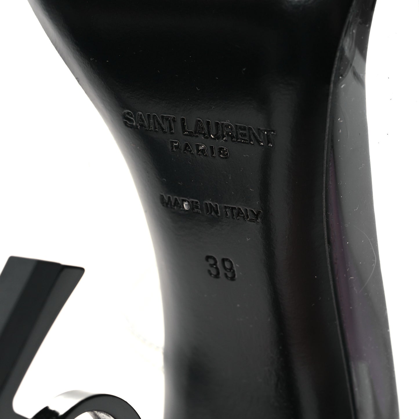 Patent Calfskin PVC Opyum 39 Black
