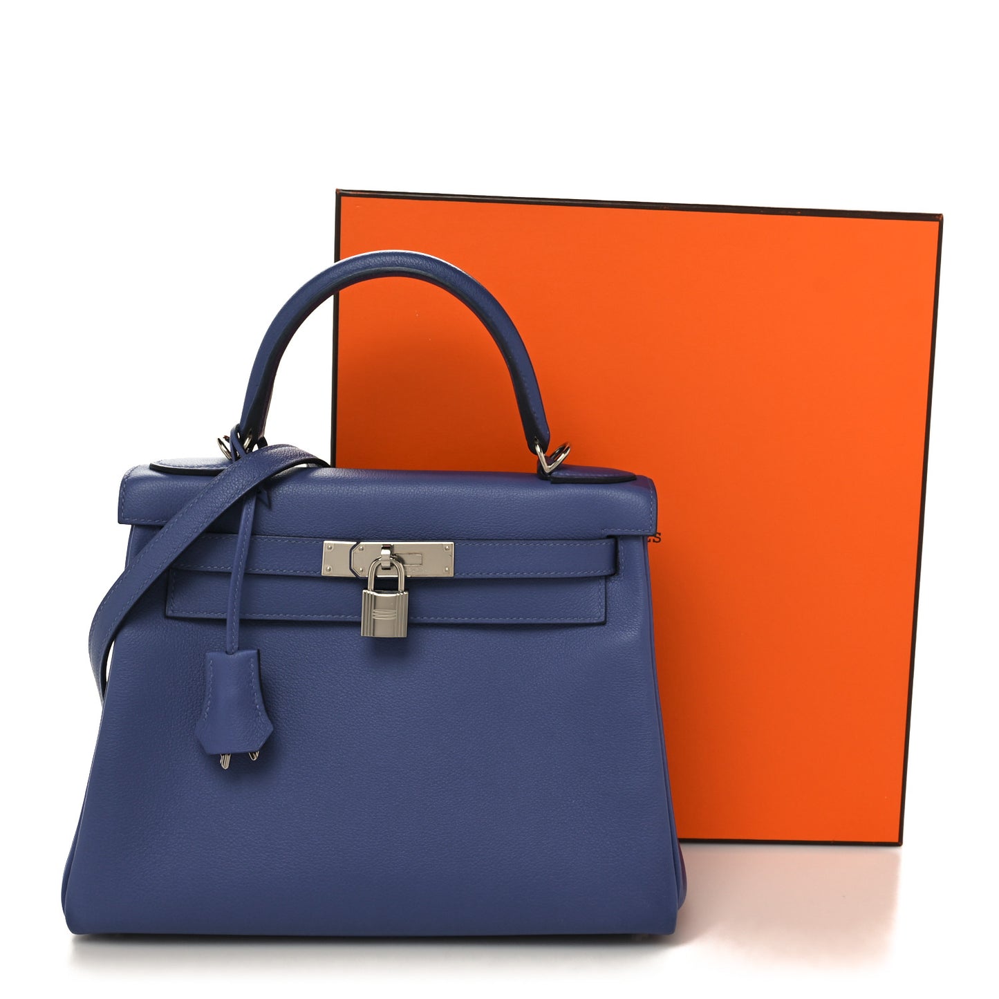 Evercolor Verso Kelly Retourne 28 Bleu Brighton Orange Poppy