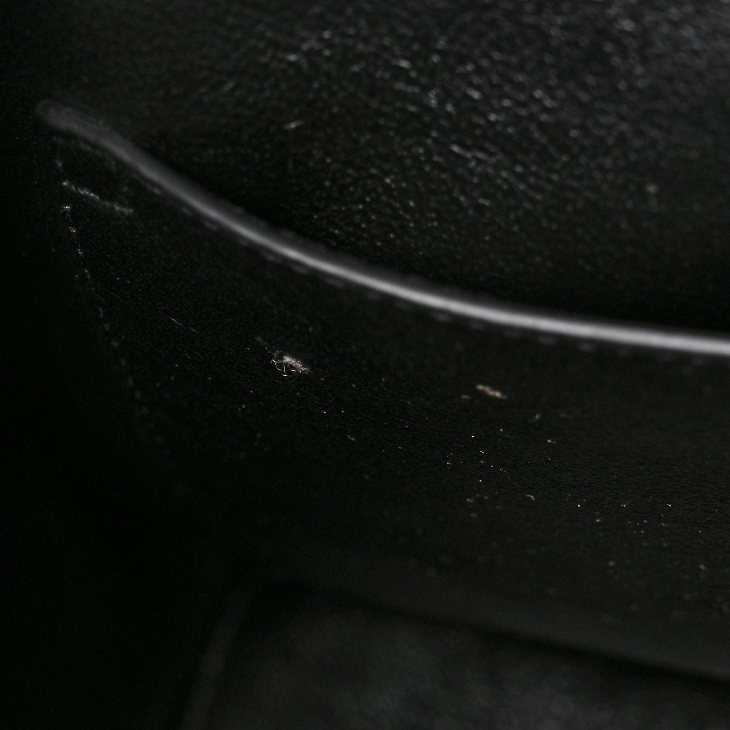 Saint Laurent Lambskin Matelasse Monogram Large Vicky Chain Bag Black 12 of 14
