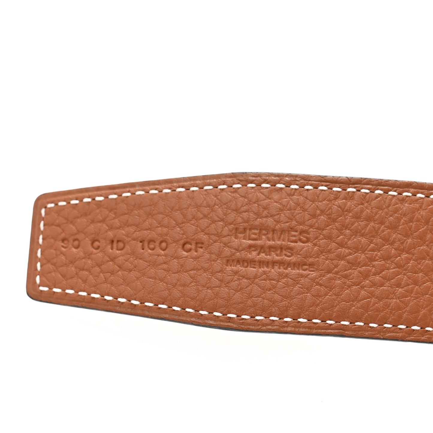 Togo Box 32mm Maillon H Belt 90 Gold Black