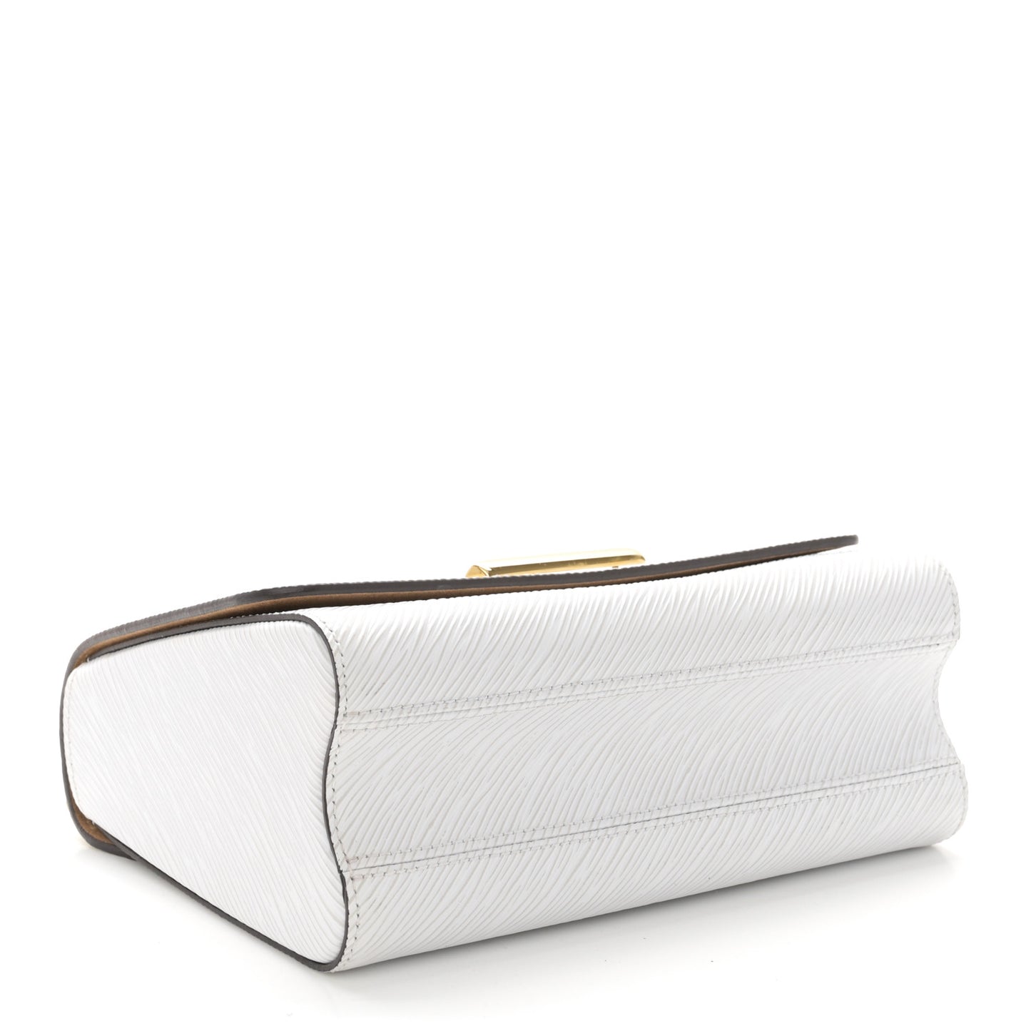 Epi Twist Shoulder Bag MM White