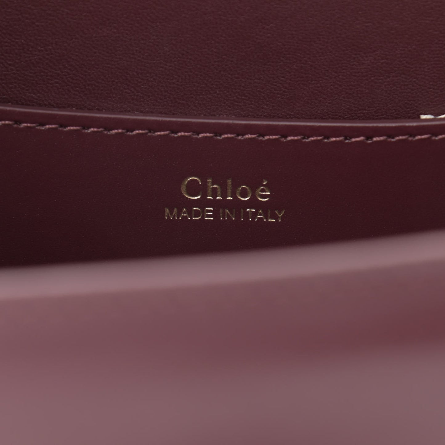 Calfskin Kattie Shoulder Bag Burgundy