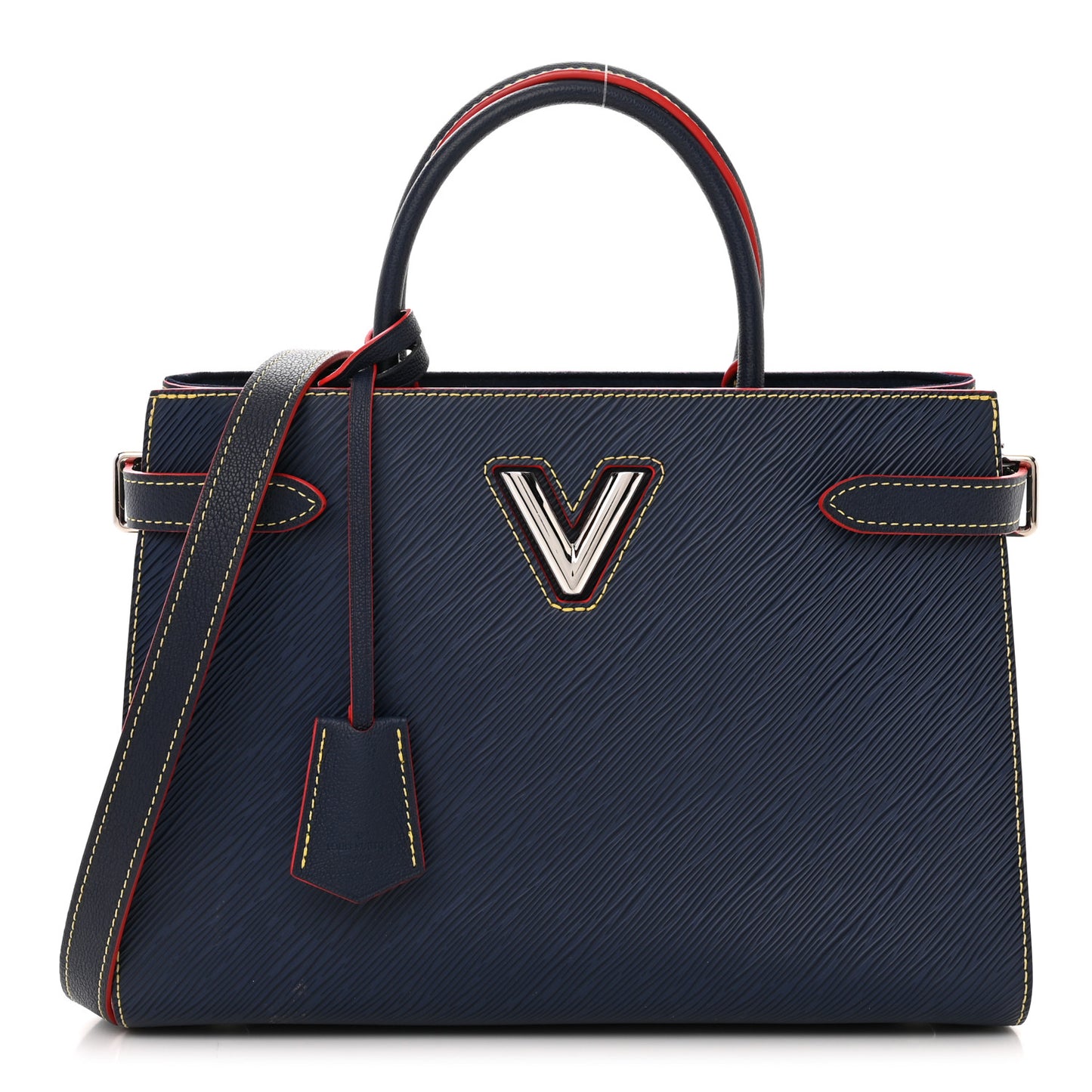 Epi Twist Tote Indigo