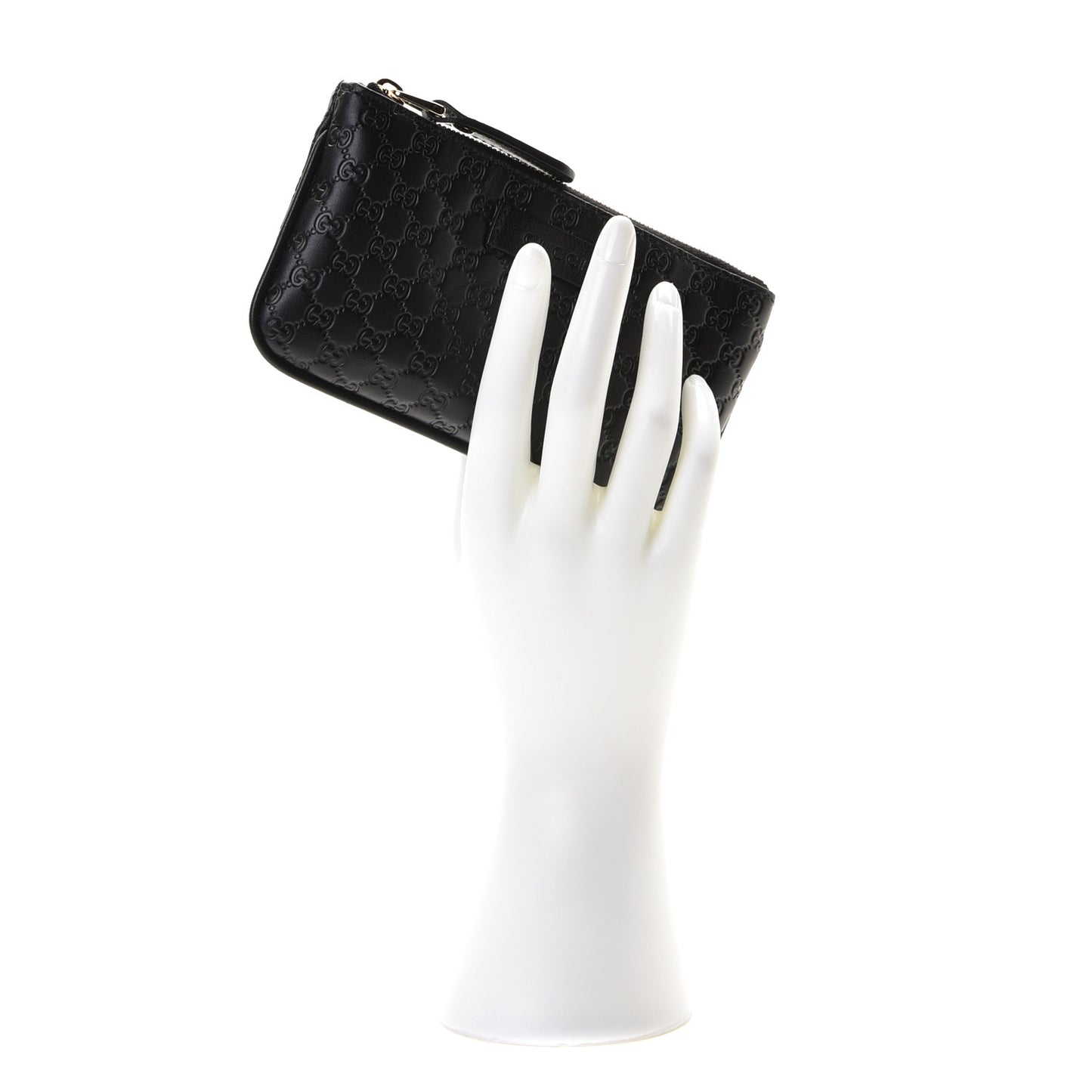 Microguccissima Key Ring Coin Case Black