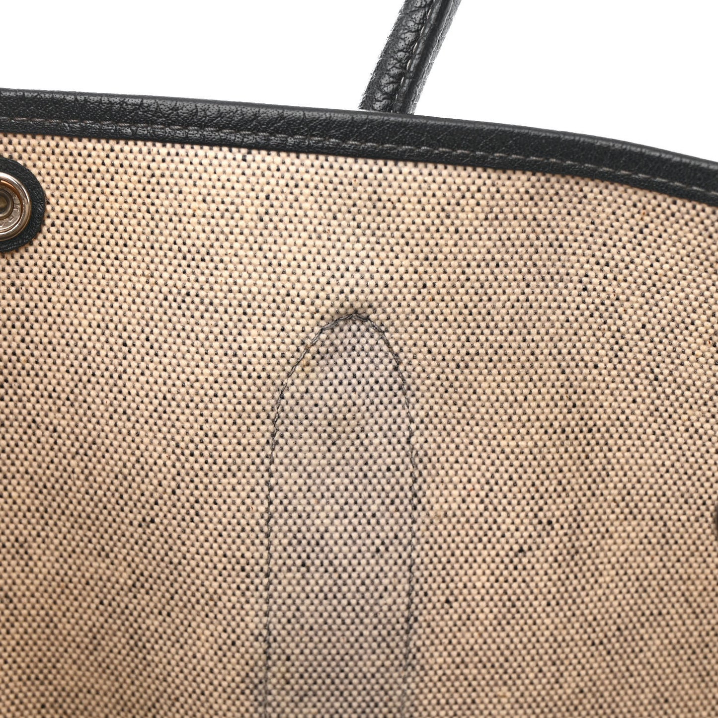 Toile Buffle Skipper Garden Party 36 MM Tote Black