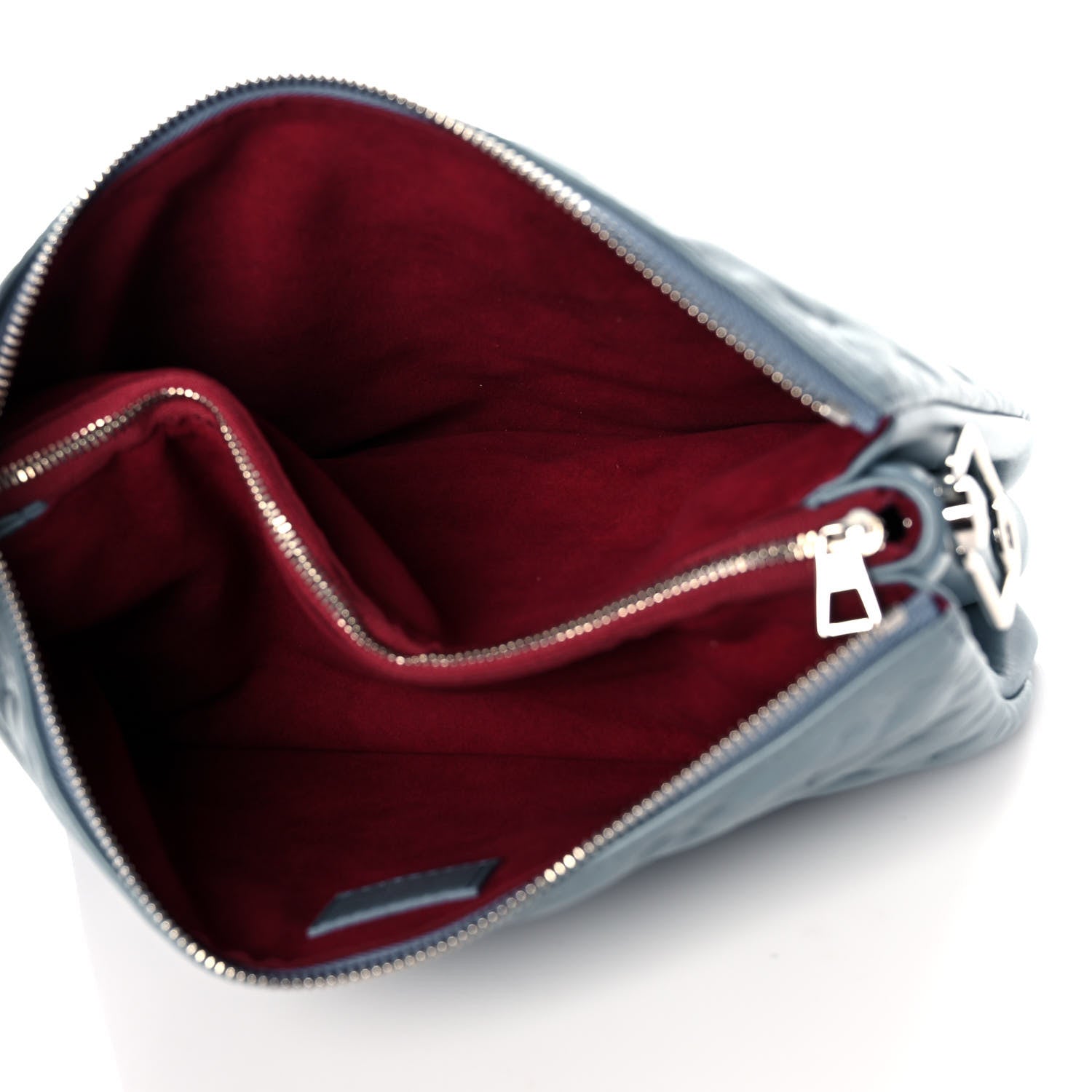 Louis Vuitton Lambskin Embossed Monogram Coussin PM Blue Glacier 5 of 9