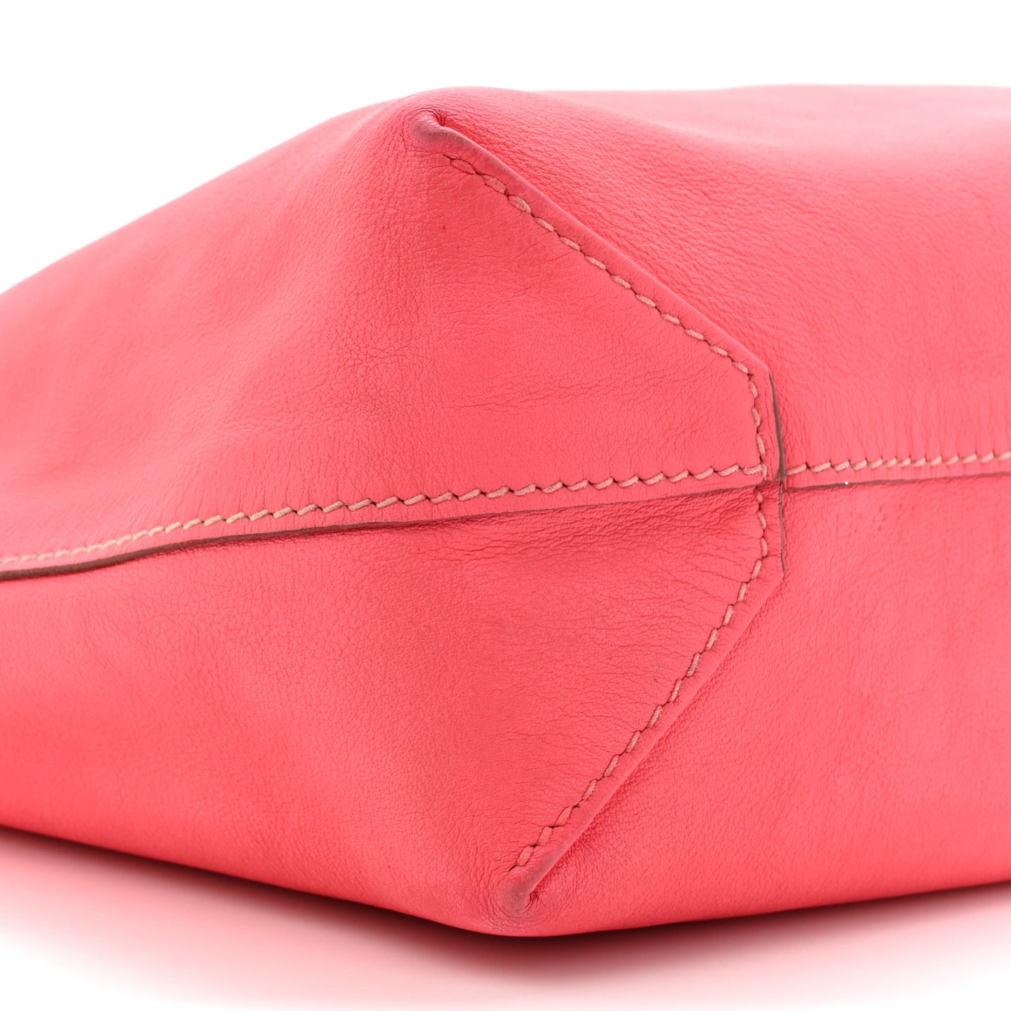 Veau Sikkim Swift Double Sens 28 Reversible Tote Peony Sanguine