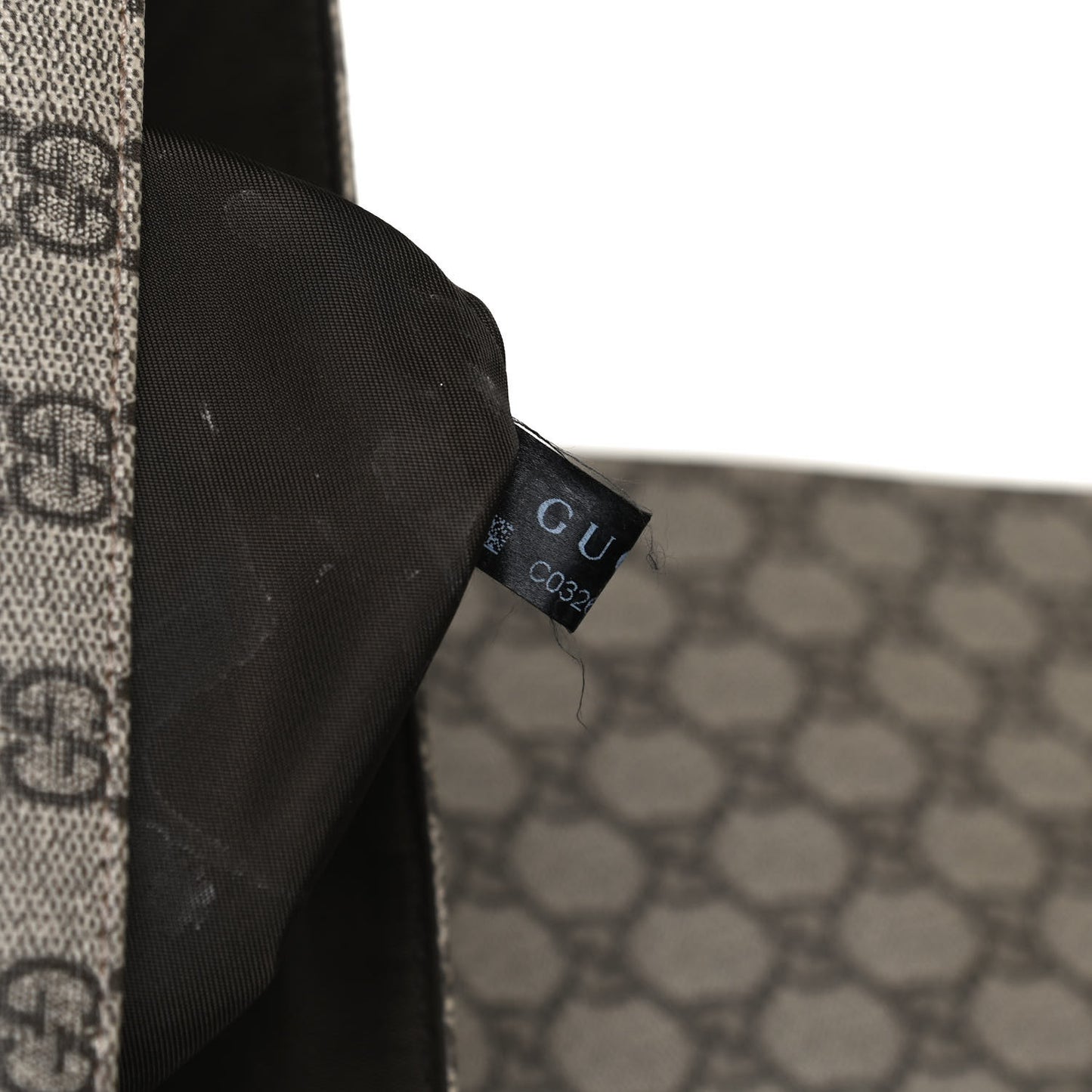 GG Plus Monogram Messenger Diaper Bag Dark Brown