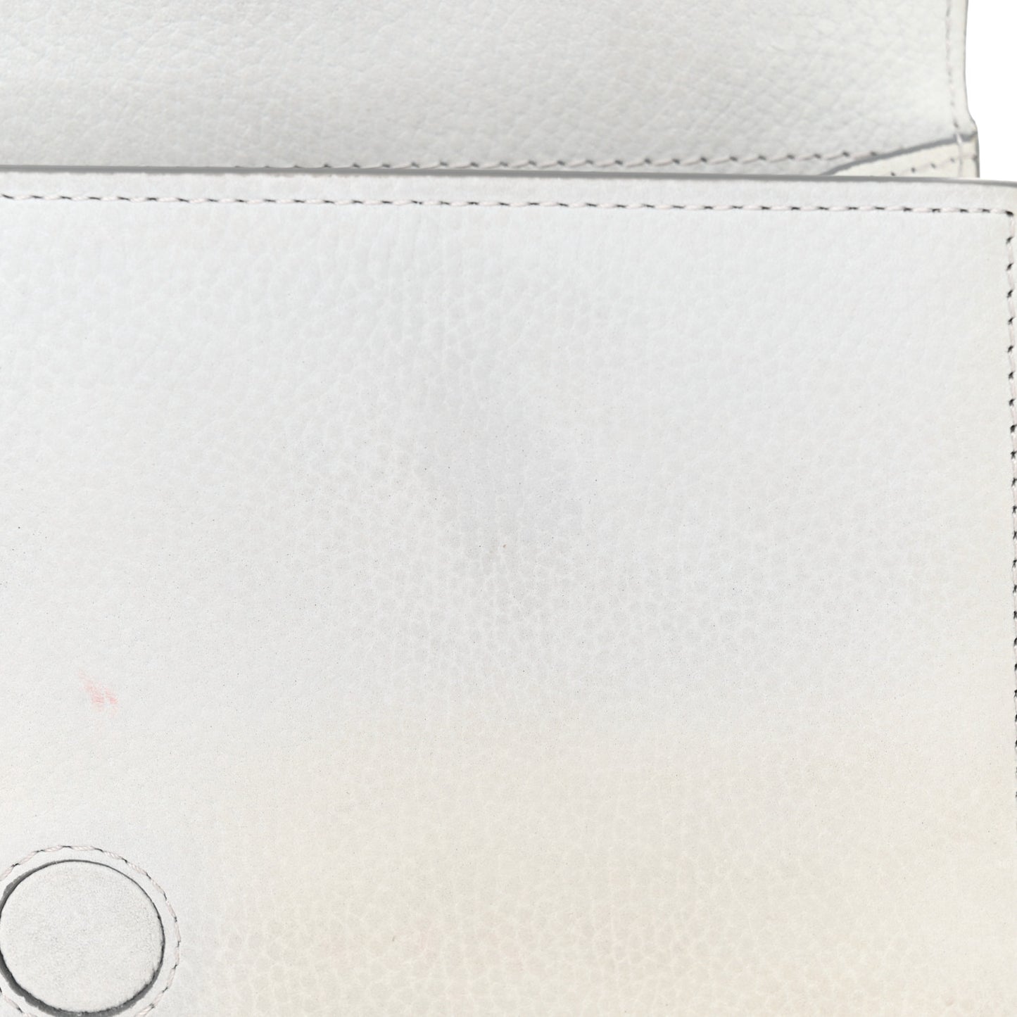 Grained Calfskin Le Grand Bambino Light Grey