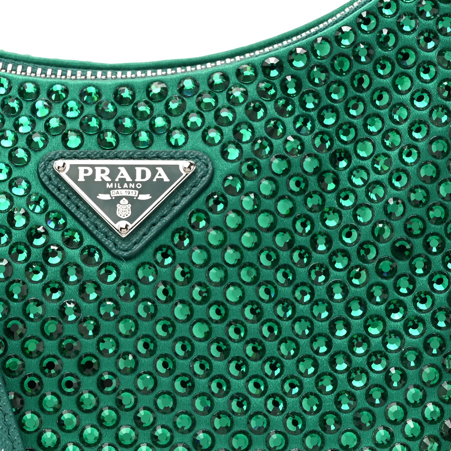 Satin Crystal Re-Edition 2005 Shoulder Bag Mango