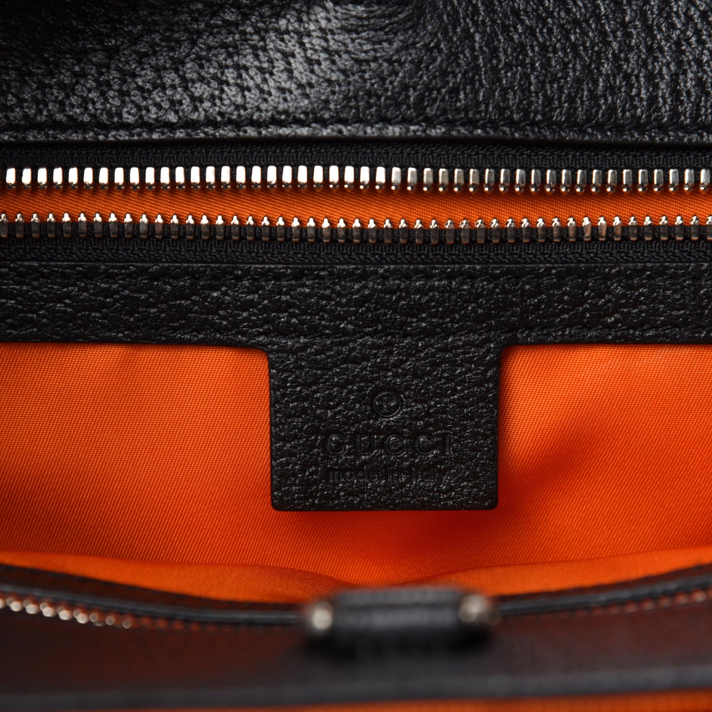 Econyl Nylon Monogram Large Off The Grid Tote Bag Carrot Orange Black