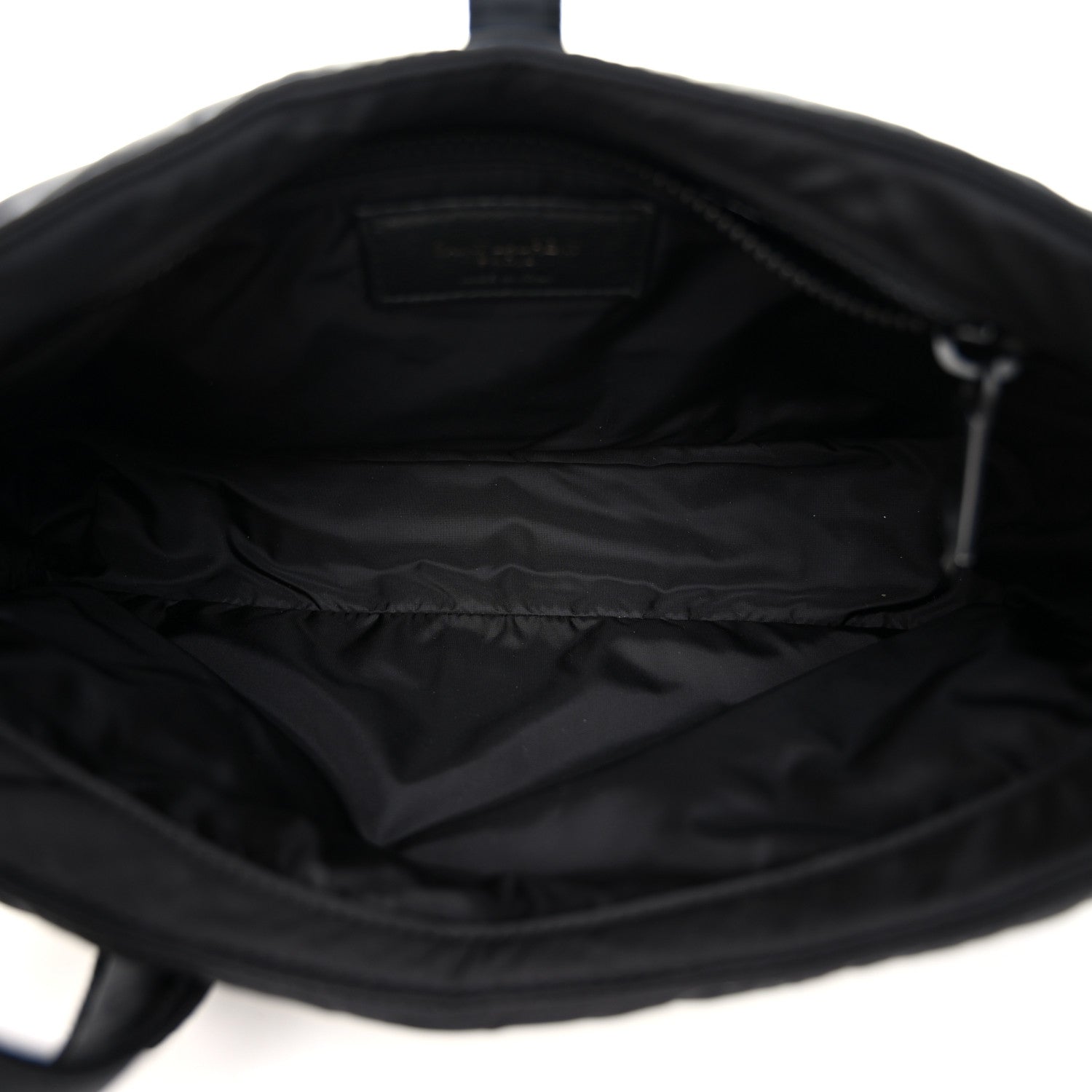 Saint Laurent Econyl Nylon Le 5 A 7 Hobo Black White 5 of 10