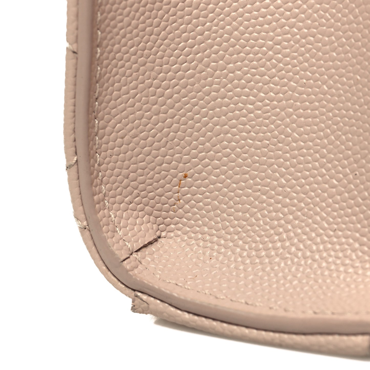 Grain De Poudre Textured Mixed Matelasse Medium Triquilt Monogram Satchel Marble Pink