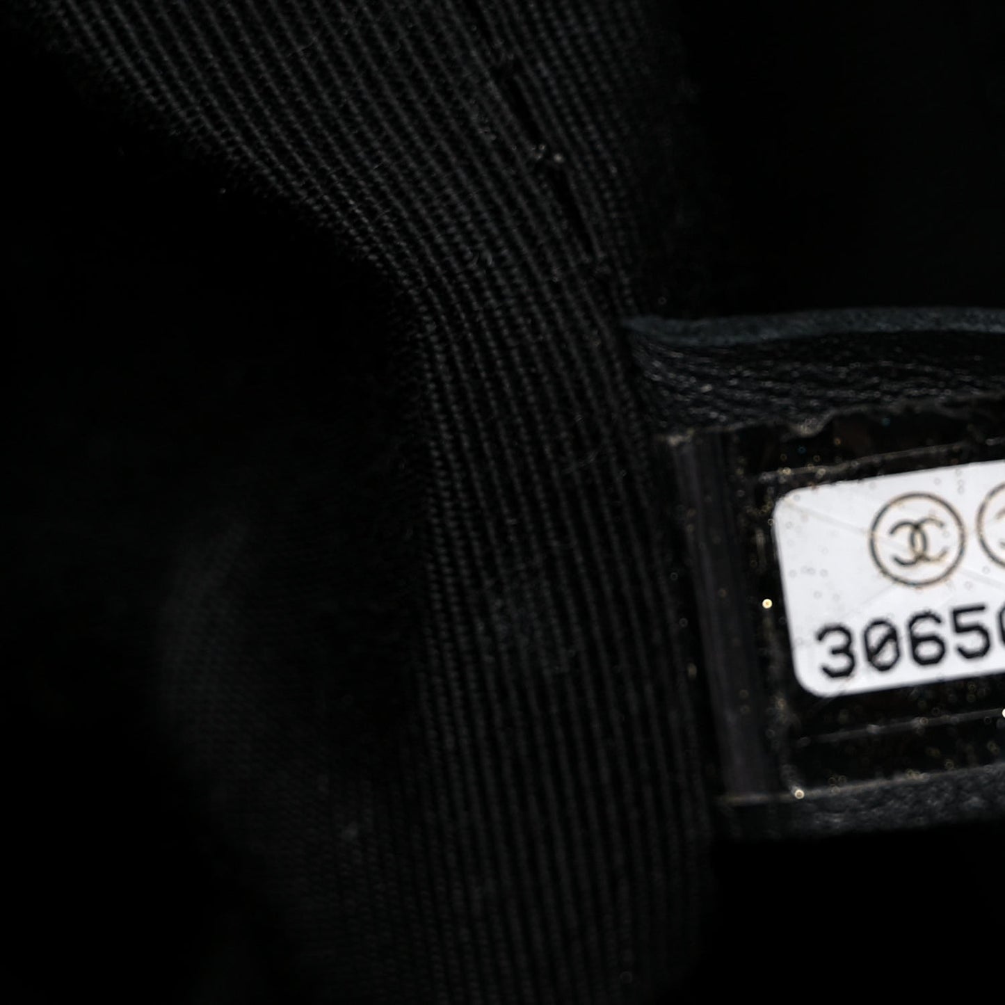 Calfskin Quilted Boy Bucket Bag Black