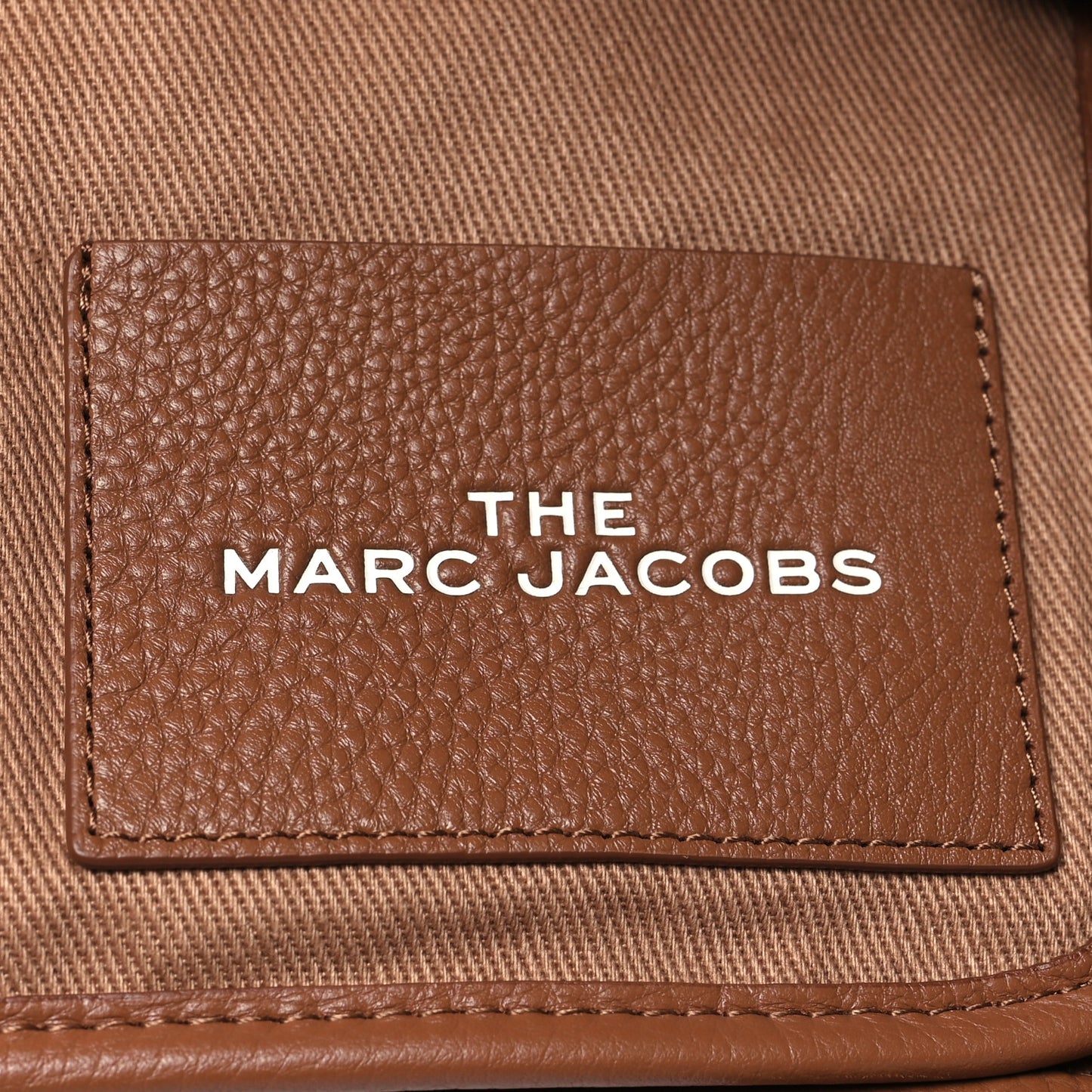 Grained Calfskin Medium The Tote Bag Argan Oil