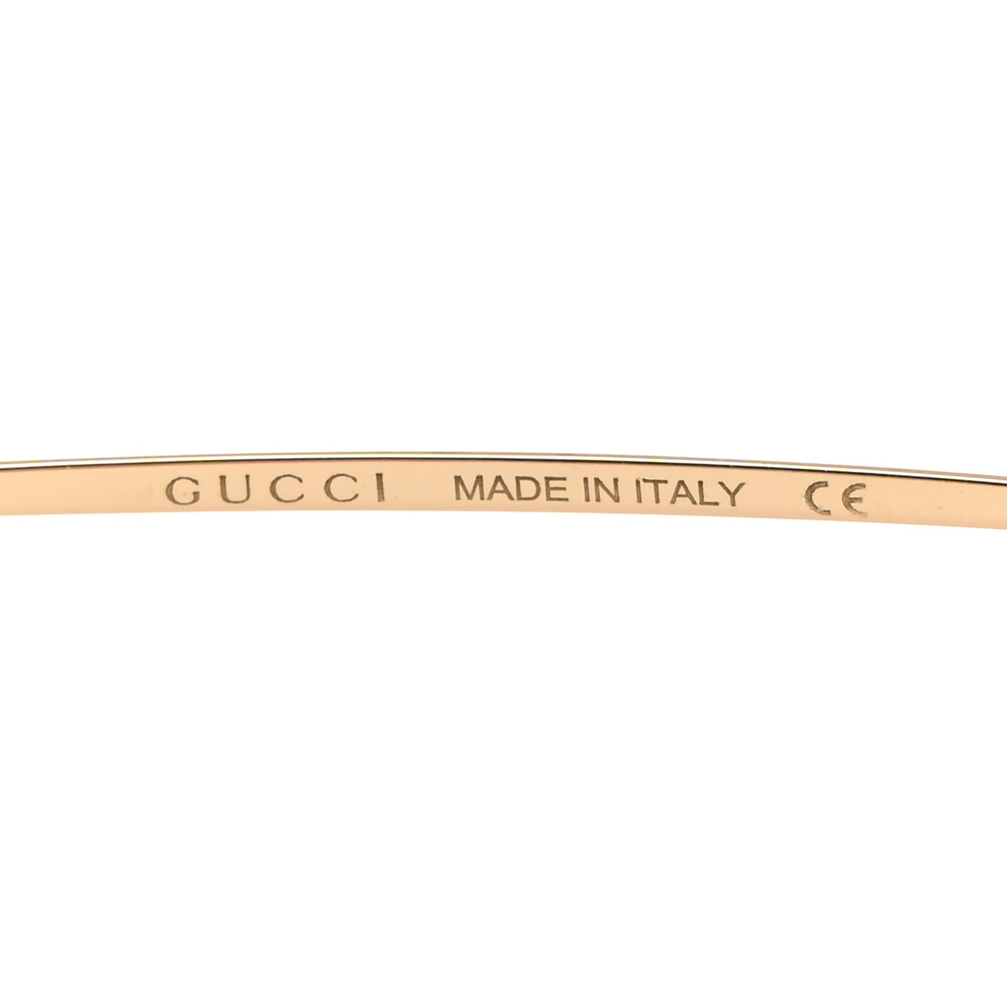 Metal Aviator Sunglasses GG0503S Gold